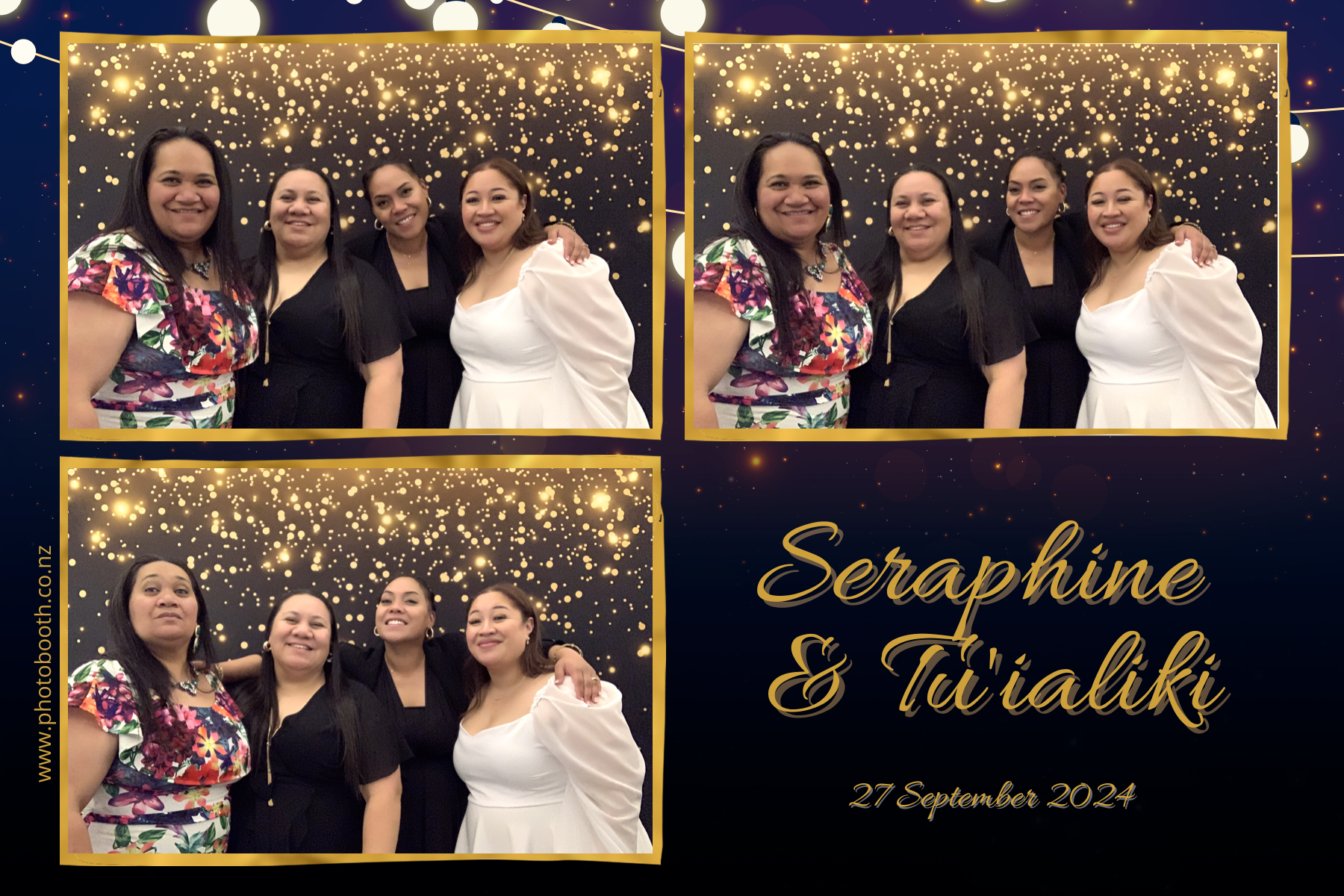 Seraphine & Tu'ialiki's Wedding | View more photos from the event at gallery.photobooth.co.nz/u/SelfieCentral/Seraphine-Tuialikis-Wedding