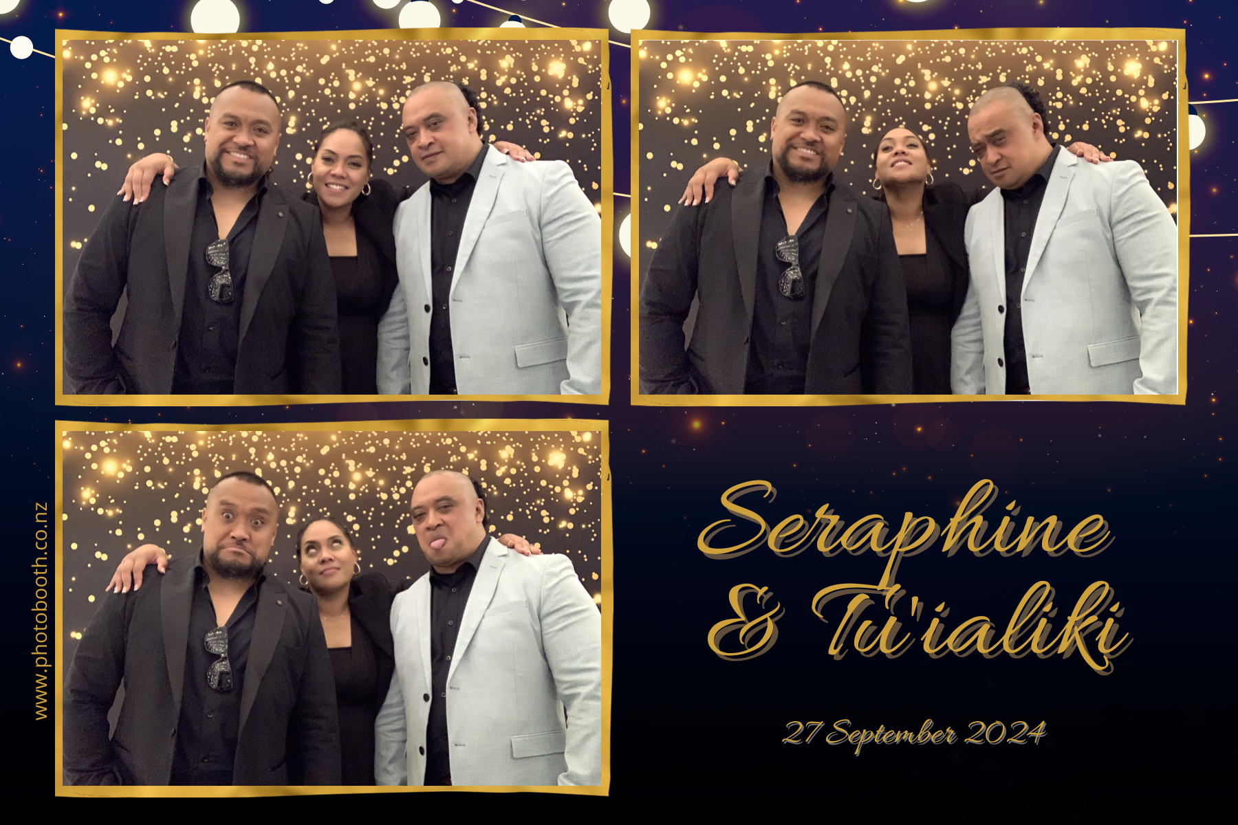Seraphine & Tu'ialiki's Wedding | View more photos from the event at gallery.photobooth.co.nz/u/SelfieCentral/Seraphine-Tuialikis-Wedding