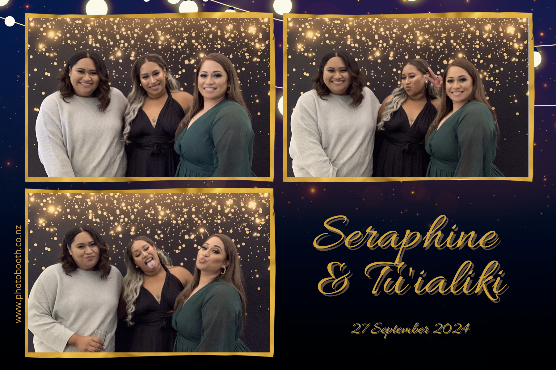 Seraphine & Tu'ialiki's Wedding | View more photos from the event at gallery.photobooth.co.nz/u/SelfieCentral/Seraphine-Tuialikis-Wedding