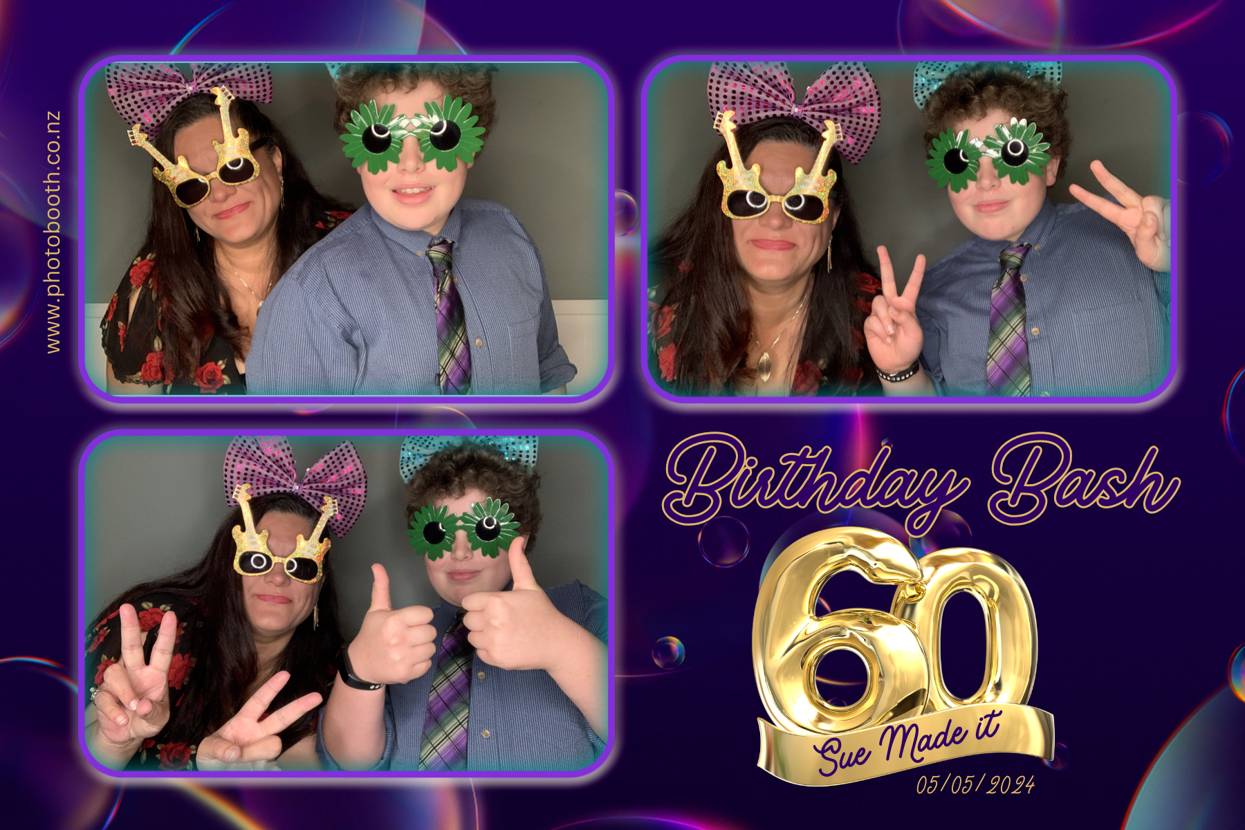 Sue's 60th | View more photos from the event at gallery.photobooth.co.nz/u/SelfieCentral/Sues-60th