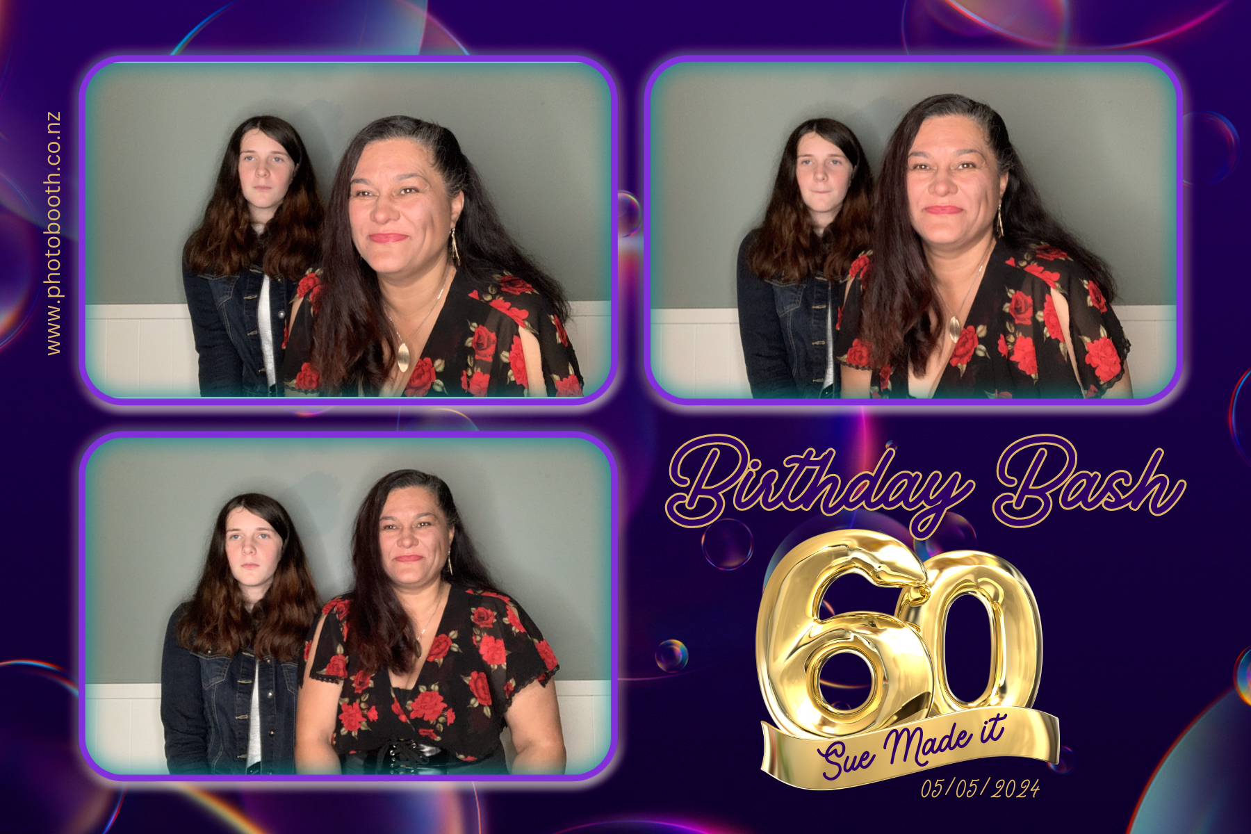 Sue's 60th | View more photos from the event at gallery.photobooth.co.nz/u/SelfieCentral/Sues-60th