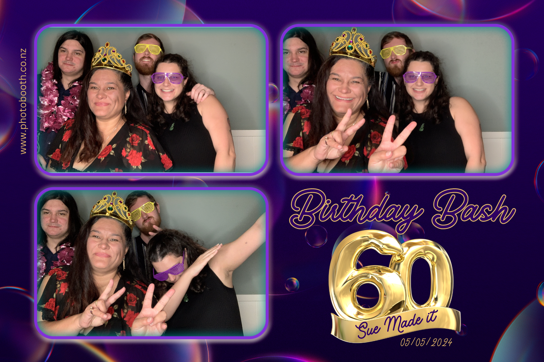 Sue's 60th | View more photos from the event at gallery.photobooth.co.nz/u/SelfieCentral/Sues-60th