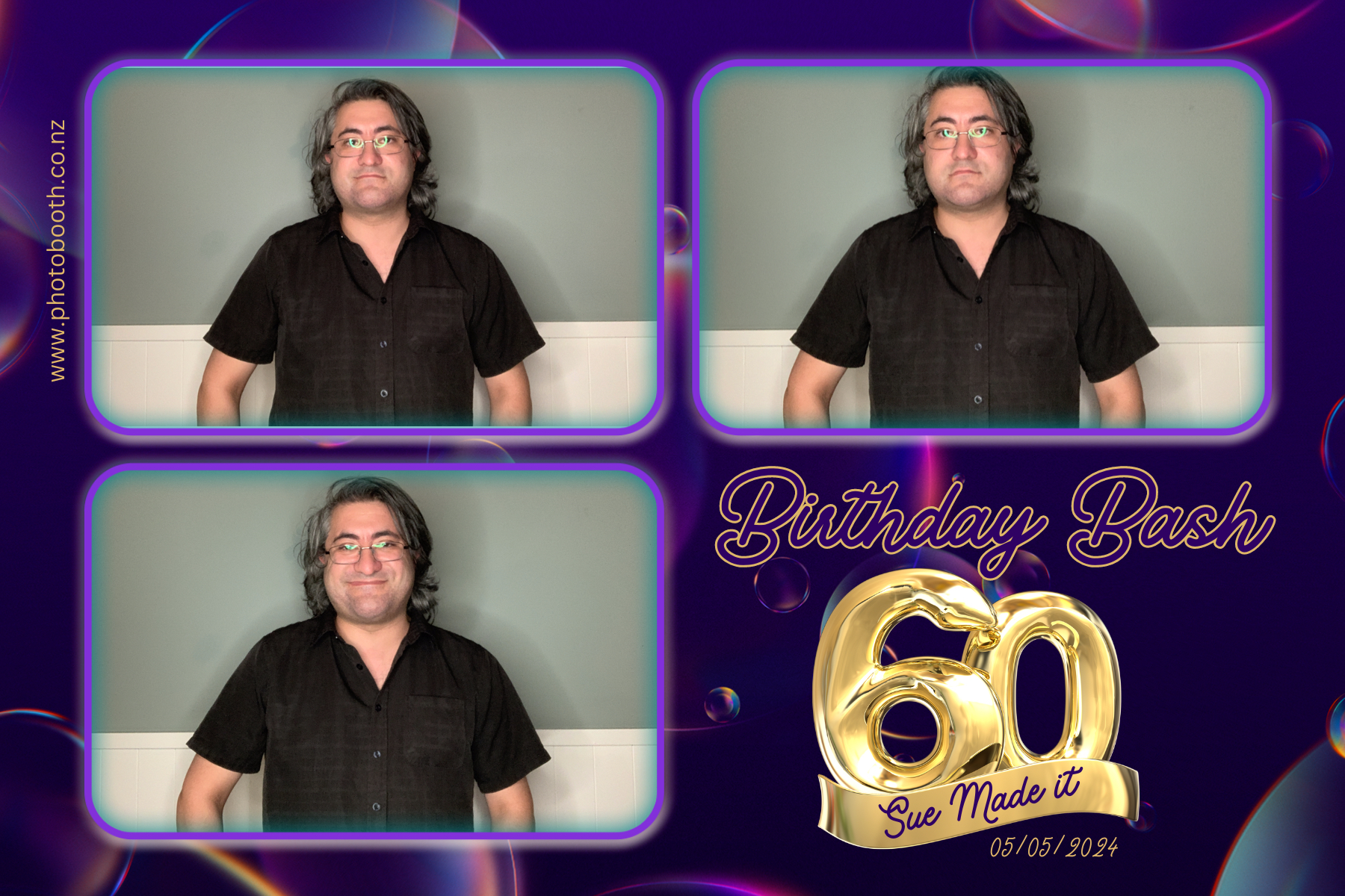 Sue's 60th | View more photos from the event at gallery.photobooth.co.nz/u/SelfieCentral/Sues-60th