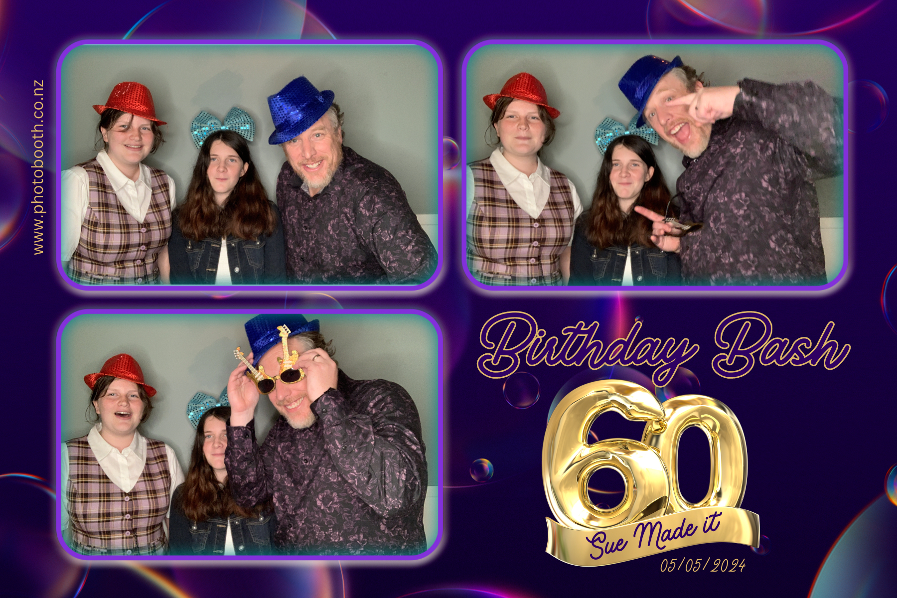 Sue's 60th | View more photos from the event at gallery.photobooth.co.nz/u/SelfieCentral/Sues-60th