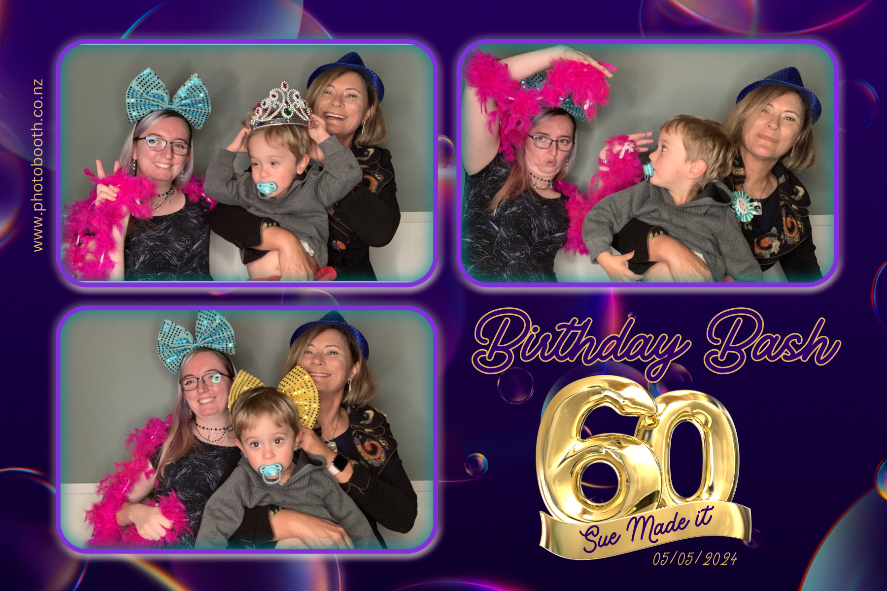 Sue's 60th | View more photos from the event at gallery.photobooth.co.nz/u/SelfieCentral/Sues-60th