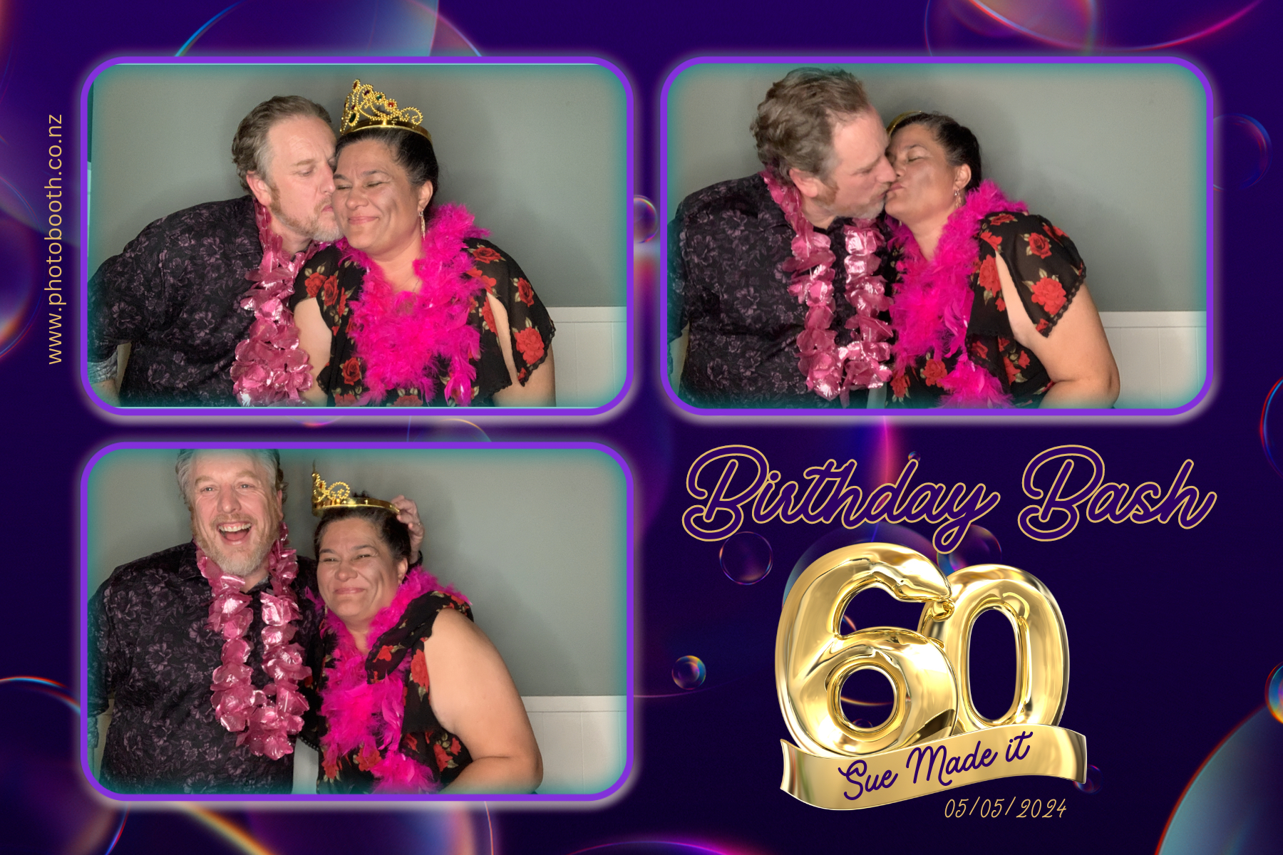 Sue's 60th | View more photos from the event at gallery.photobooth.co.nz/u/SelfieCentral/Sues-60th