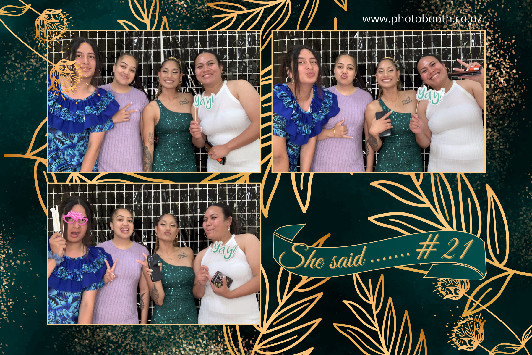 Tara's 21st | View more photos from the event at gallery.photobooth.co.nz/u/SelfieCentral/Taras-21st