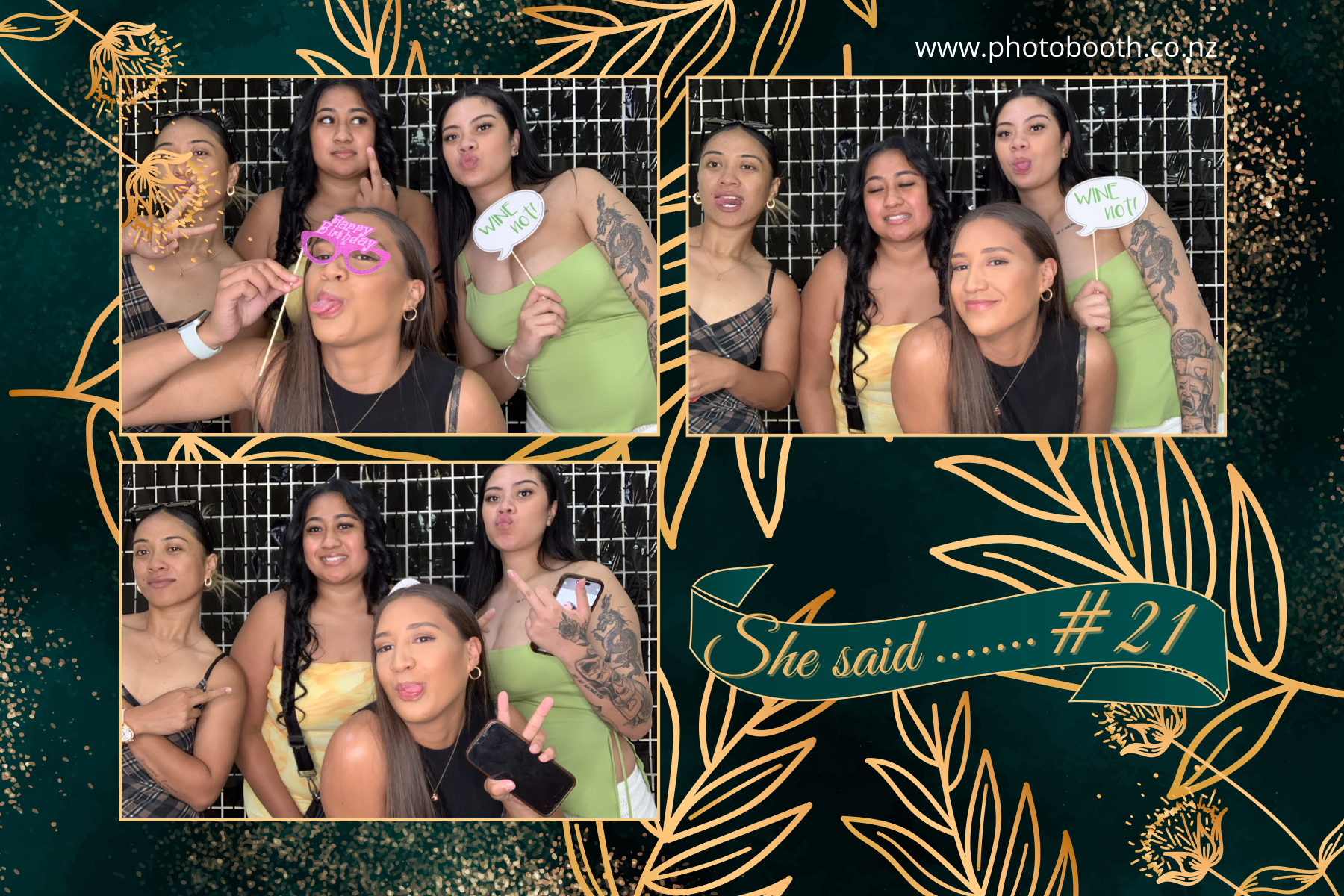 Tara's 21st | View more photos from the event at gallery.photobooth.co.nz/u/SelfieCentral/Taras-21st