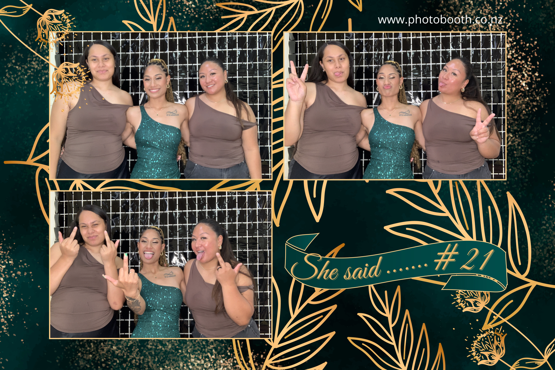 Tara's 21st | View more photos from the event at gallery.photobooth.co.nz/u/SelfieCentral/Taras-21st