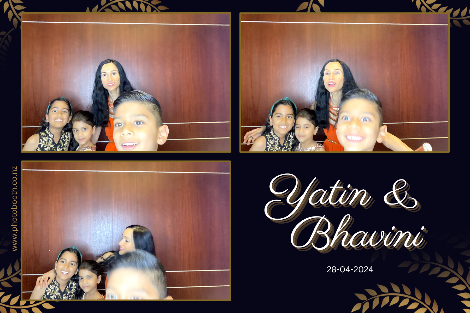 Yatin & Bhavini's Wedding | View more photos from the event at gallery.photobooth.co.nz/u/SelfieCentral/Yatin-Bhavinis-Wedding