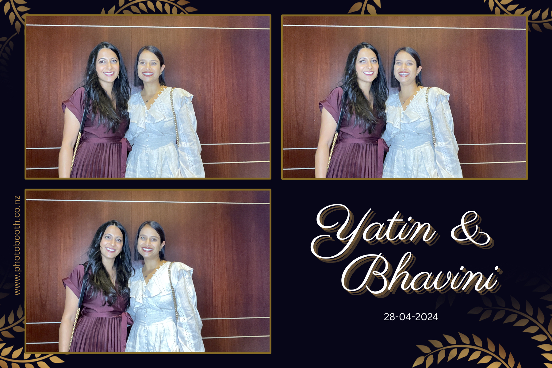 Yatin & Bhavini's Wedding | View more photos from the event at gallery.photobooth.co.nz/u/SelfieCentral/Yatin-Bhavinis-Wedding
