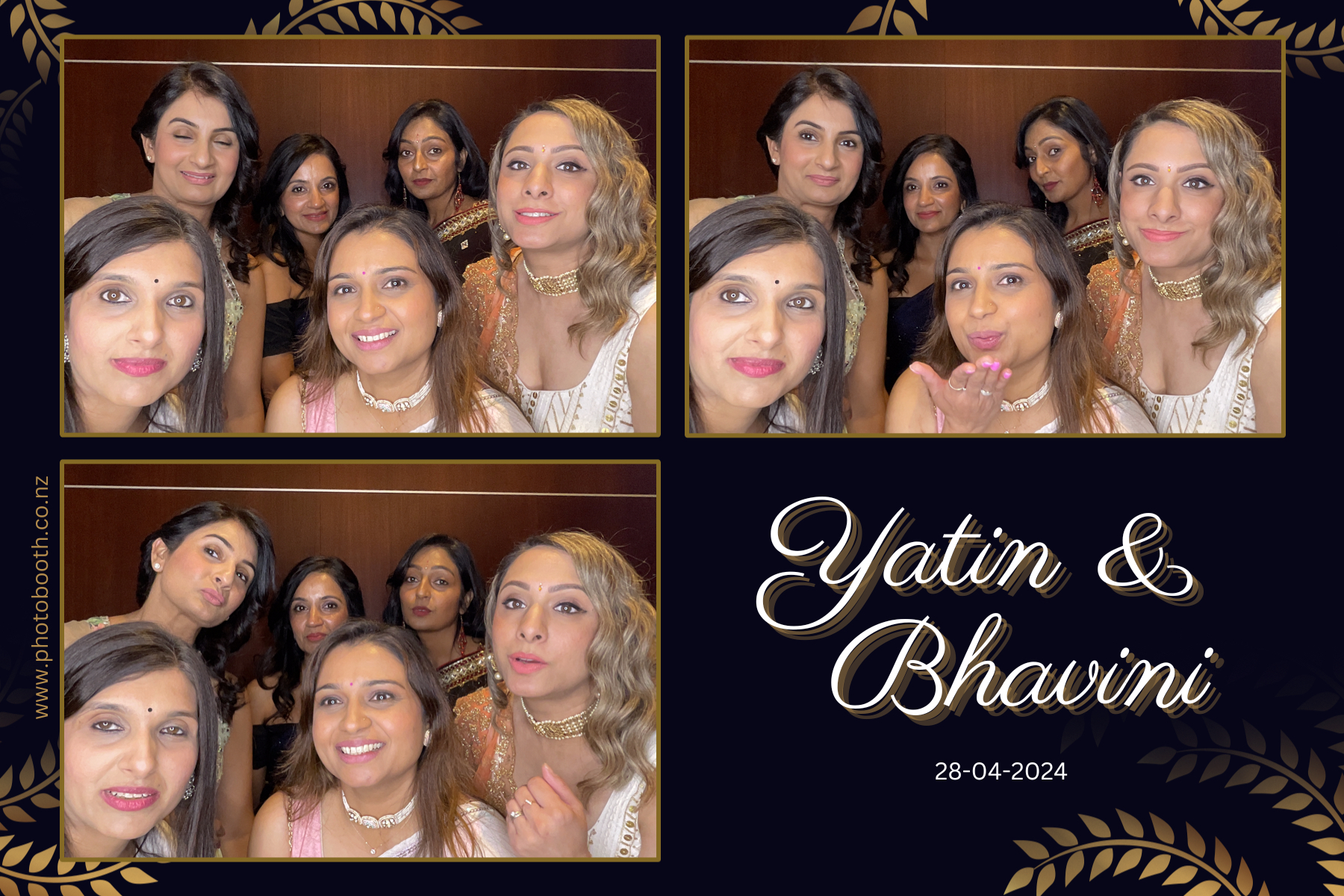 Yatin & Bhavini's Wedding | View more photos from the event at gallery.photobooth.co.nz/u/SelfieCentral/Yatin-Bhavinis-Wedding