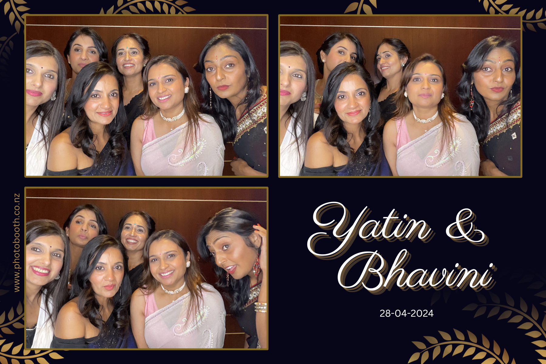 Yatin & Bhavini's Wedding | View more photos from the event at gallery.photobooth.co.nz/u/SelfieCentral/Yatin-Bhavinis-Wedding