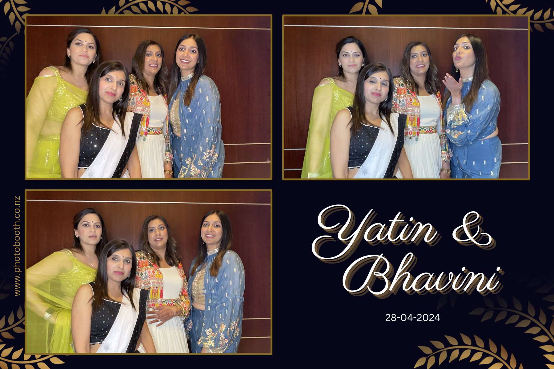 Yatin & Bhavini's Wedding | View more photos from the event at gallery.photobooth.co.nz/u/SelfieCentral/Yatin-Bhavinis-Wedding