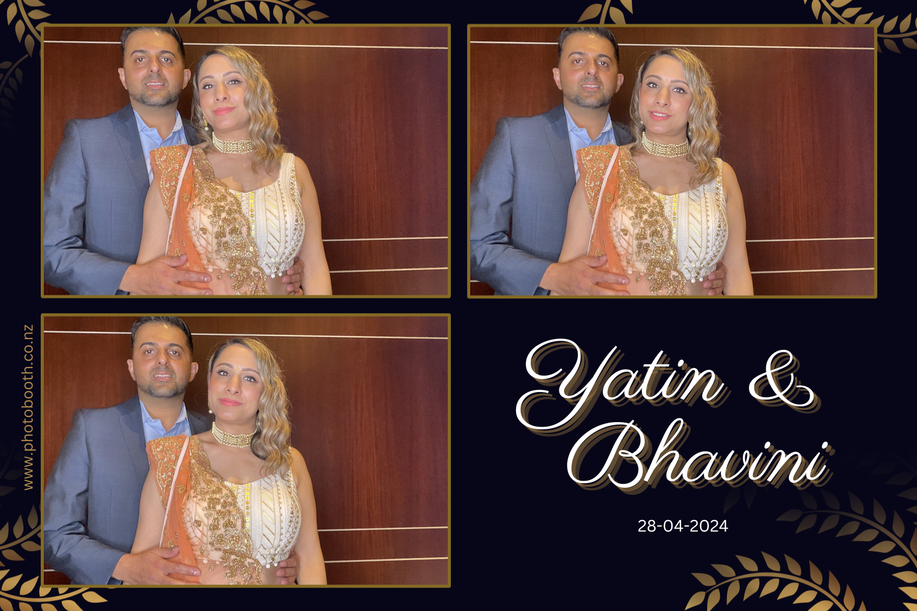 Yatin & Bhavini's Wedding | View more photos from the event at gallery.photobooth.co.nz/u/SelfieCentral/Yatin-Bhavinis-Wedding