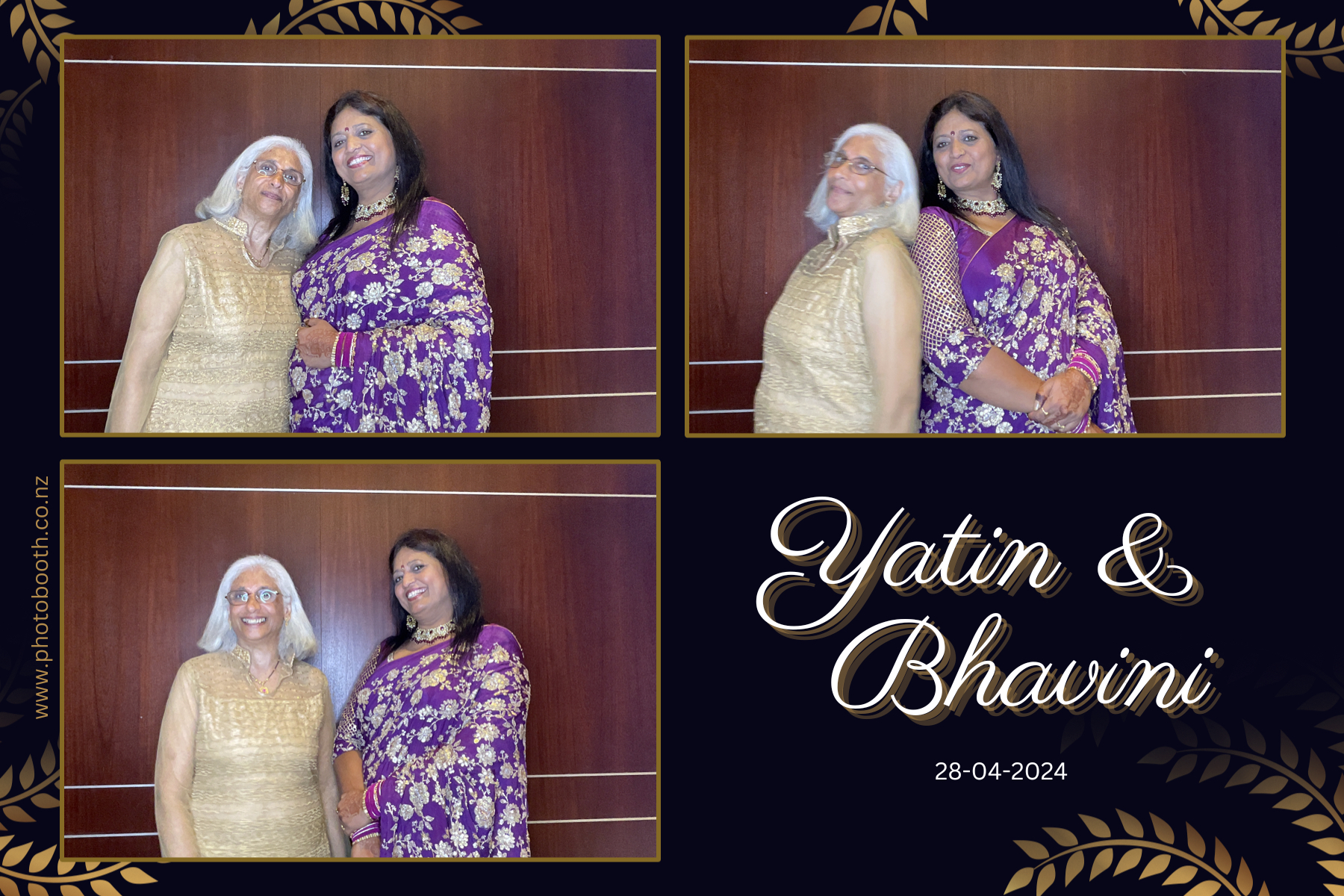 Yatin & Bhavini's Wedding | View more photos from the event at gallery.photobooth.co.nz/u/SelfieCentral/Yatin-Bhavinis-Wedding