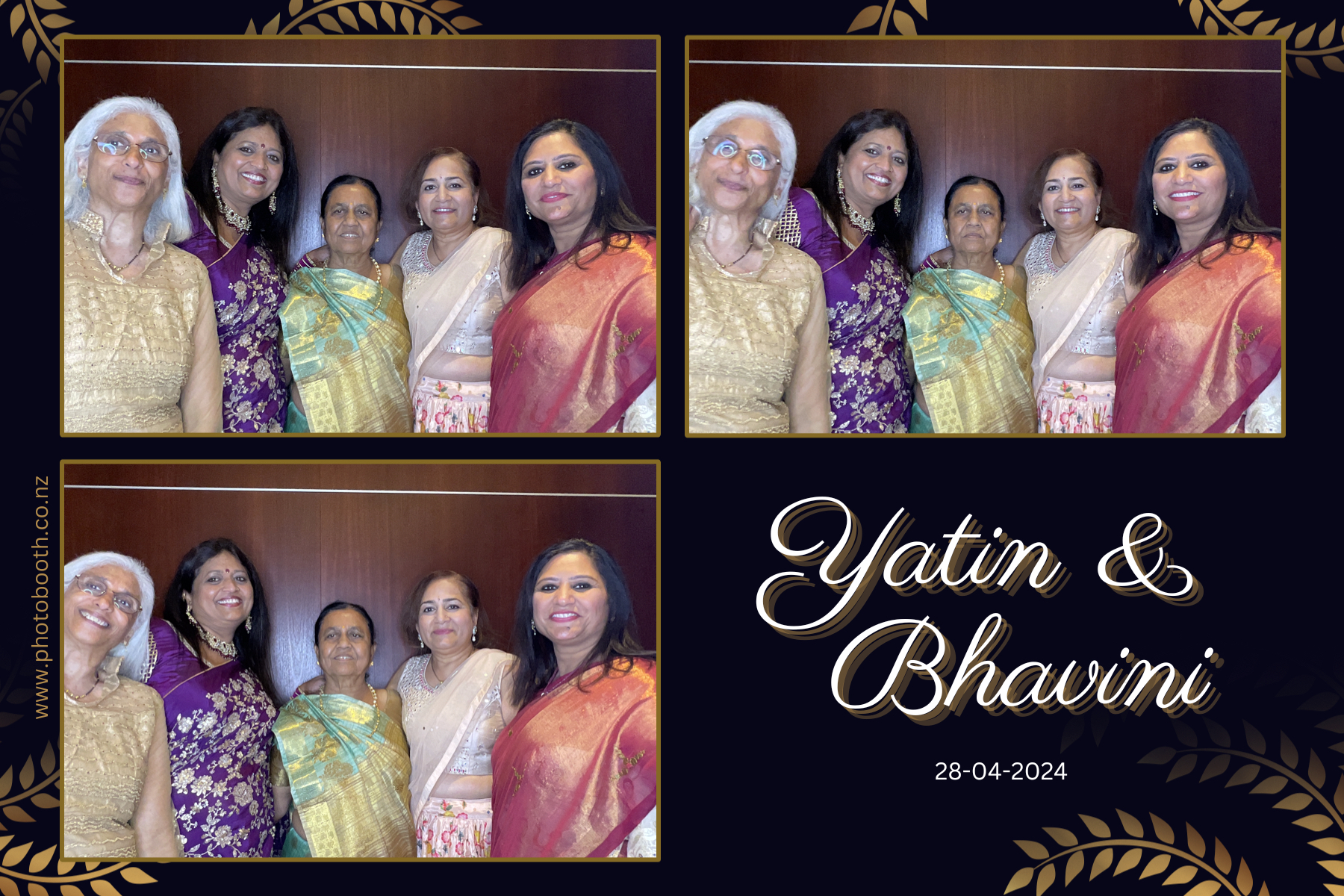 Yatin & Bhavini's Wedding | View more photos from the event at gallery.photobooth.co.nz/u/SelfieCentral/Yatin-Bhavinis-Wedding