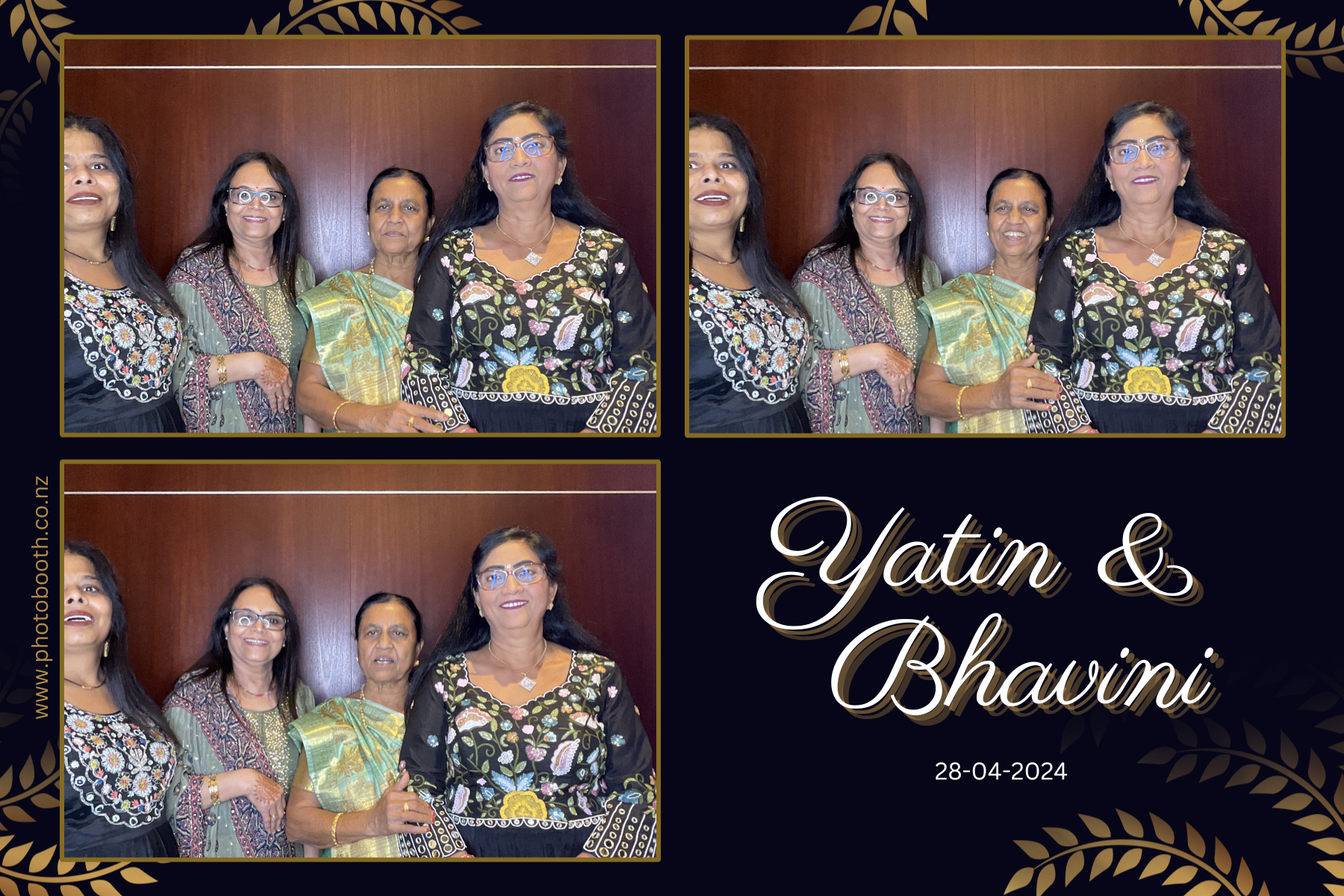 Yatin & Bhavini's Wedding | View more photos from the event at gallery.photobooth.co.nz/u/SelfieCentral/Yatin-Bhavinis-Wedding