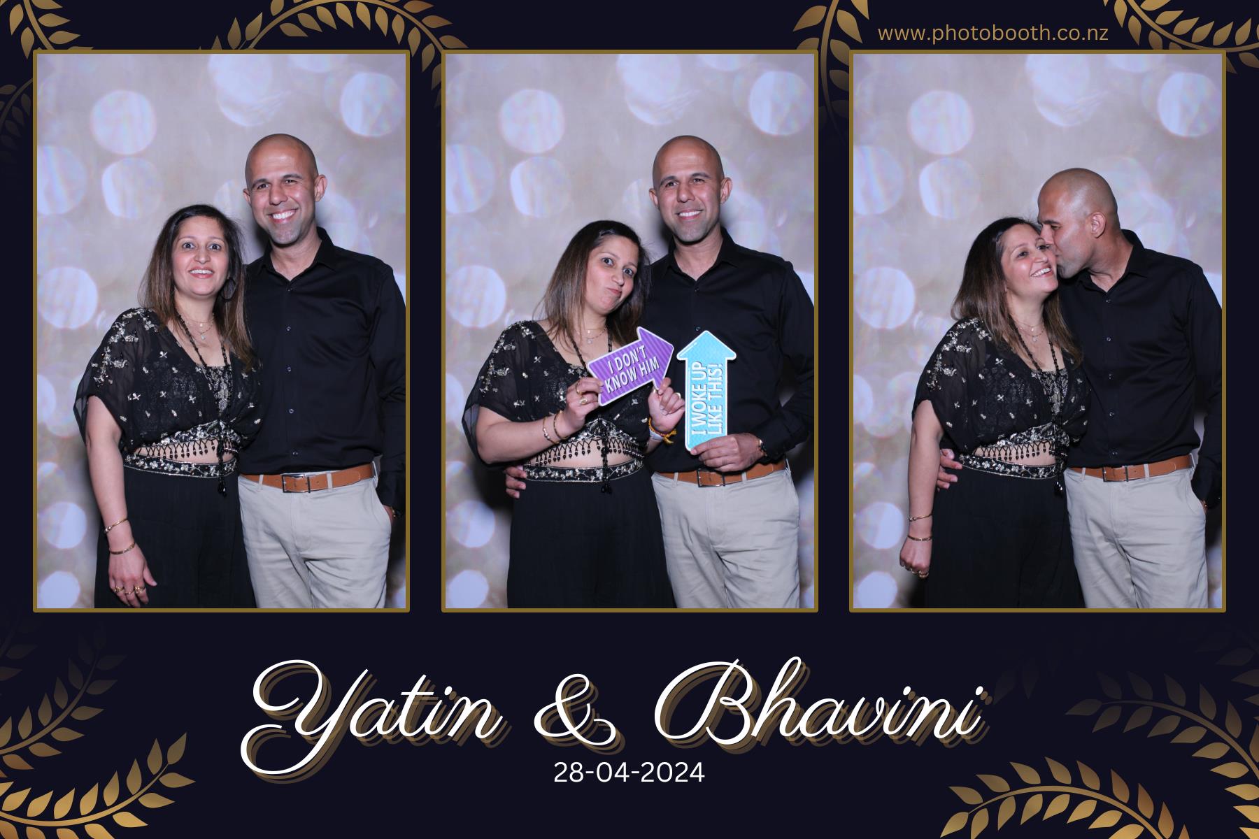Yatin & Bhavini's Wedding | View more photos from the event at gallery.photobooth.co.nz/u/SelfieCentral/Yatin-Bhavinis-Wedding