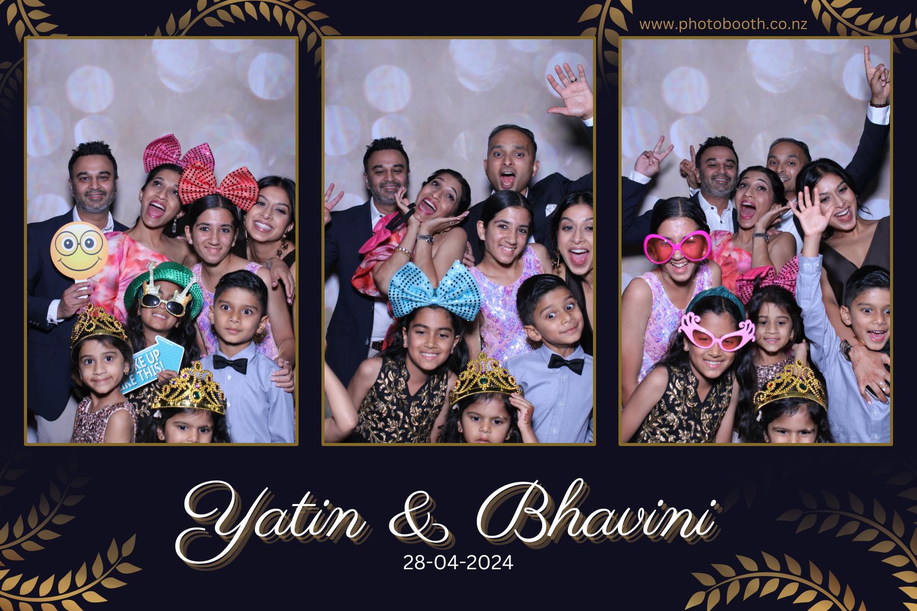 Yatin & Bhavini's Wedding | View more photos from the event at gallery.photobooth.co.nz/u/SelfieCentral/Yatin-Bhavinis-Wedding