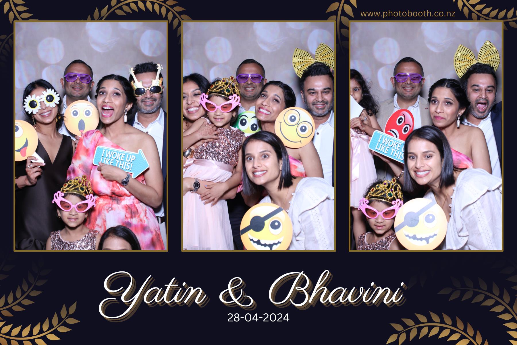 Yatin & Bhavini's Wedding | View more photos from the event at gallery.photobooth.co.nz/u/SelfieCentral/Yatin-Bhavinis-Wedding