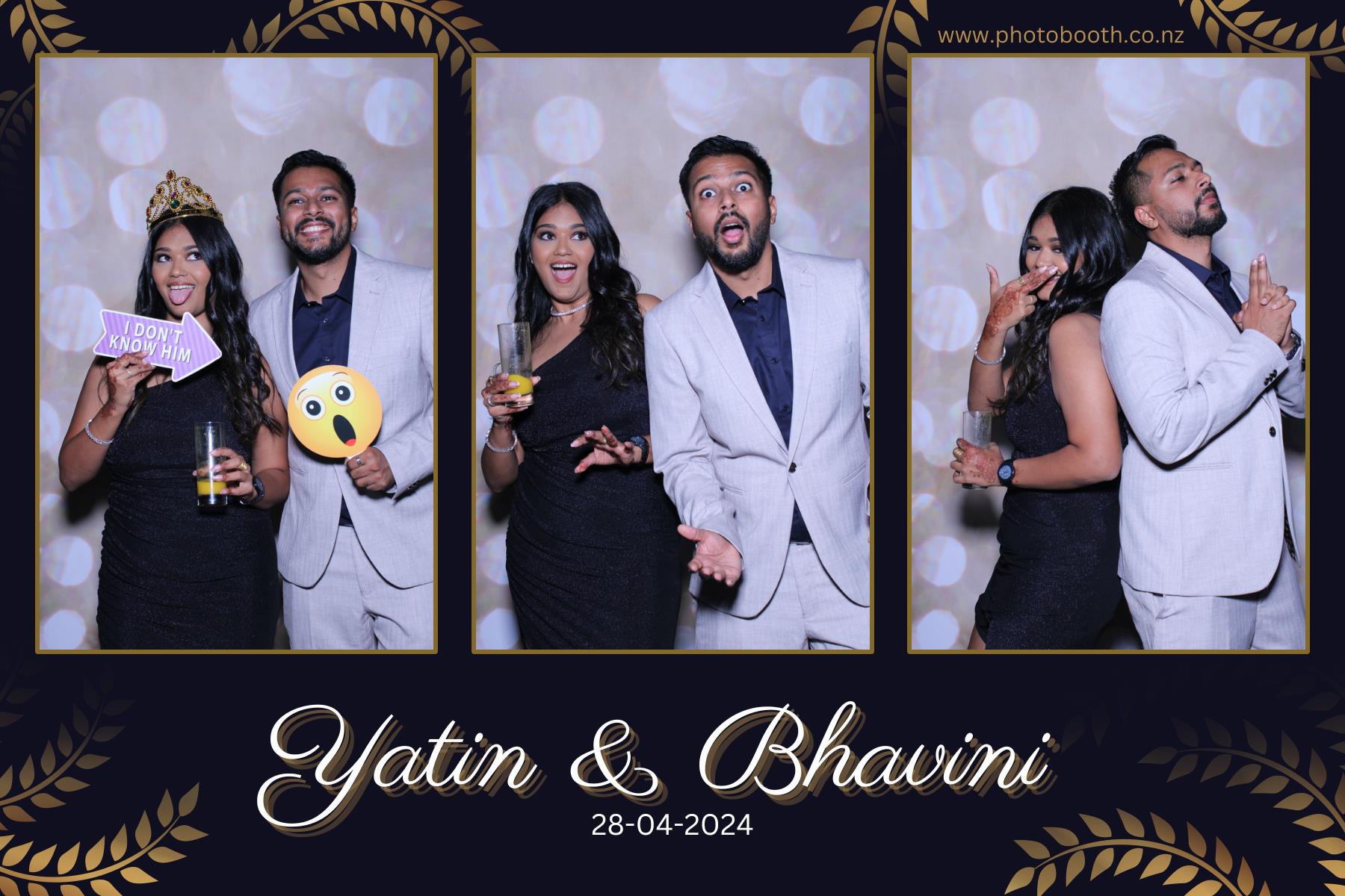 Yatin & Bhavini's Wedding | View more photos from the event at gallery.photobooth.co.nz/u/SelfieCentral/Yatin-Bhavinis-Wedding