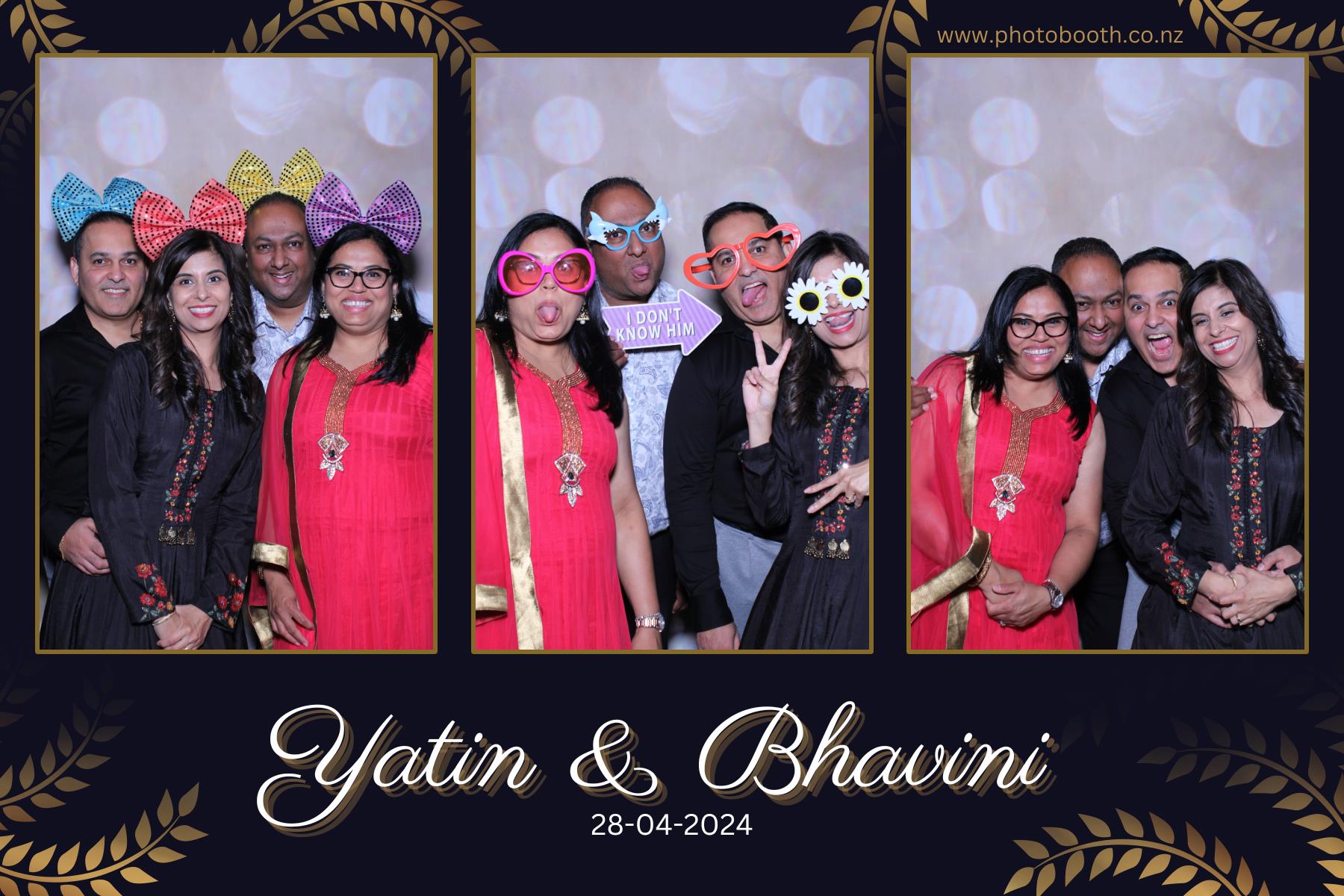Yatin & Bhavini's Wedding | View more photos from the event at gallery.photobooth.co.nz/u/SelfieCentral/Yatin-Bhavinis-Wedding
