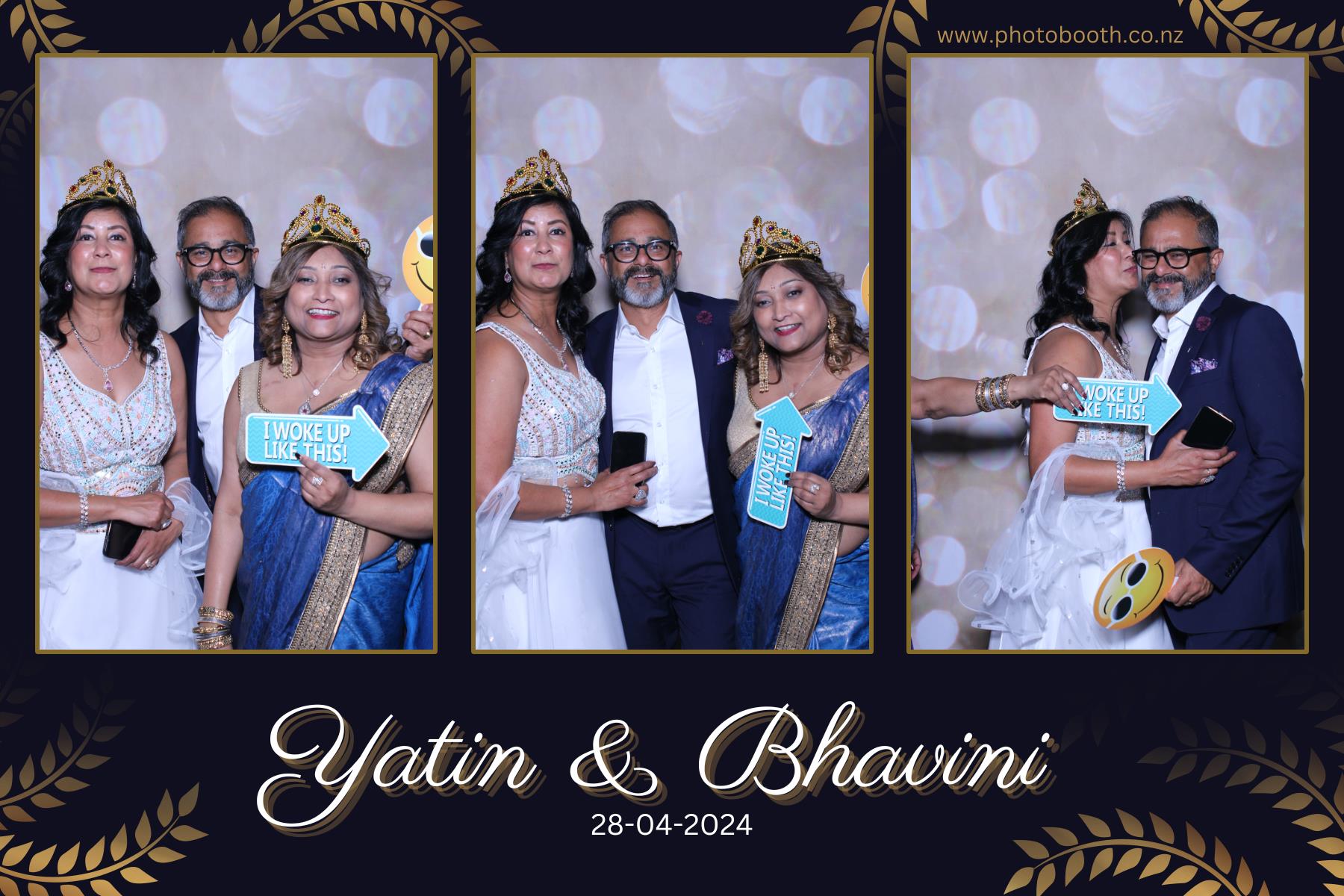Yatin & Bhavini's Wedding | View more photos from the event at gallery.photobooth.co.nz/u/SelfieCentral/Yatin-Bhavinis-Wedding