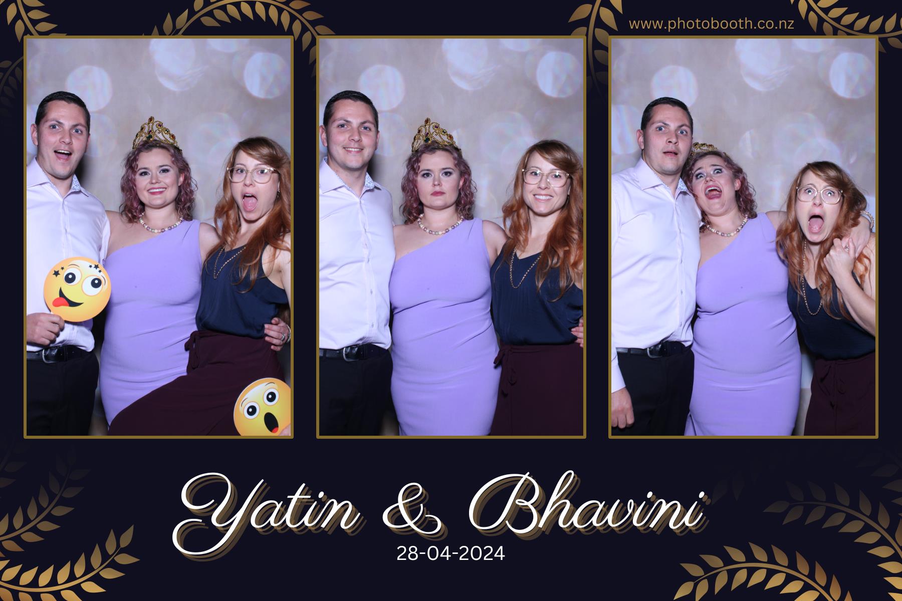 Yatin & Bhavini's Wedding | View more photos from the event at gallery.photobooth.co.nz/u/SelfieCentral/Yatin-Bhavinis-Wedding