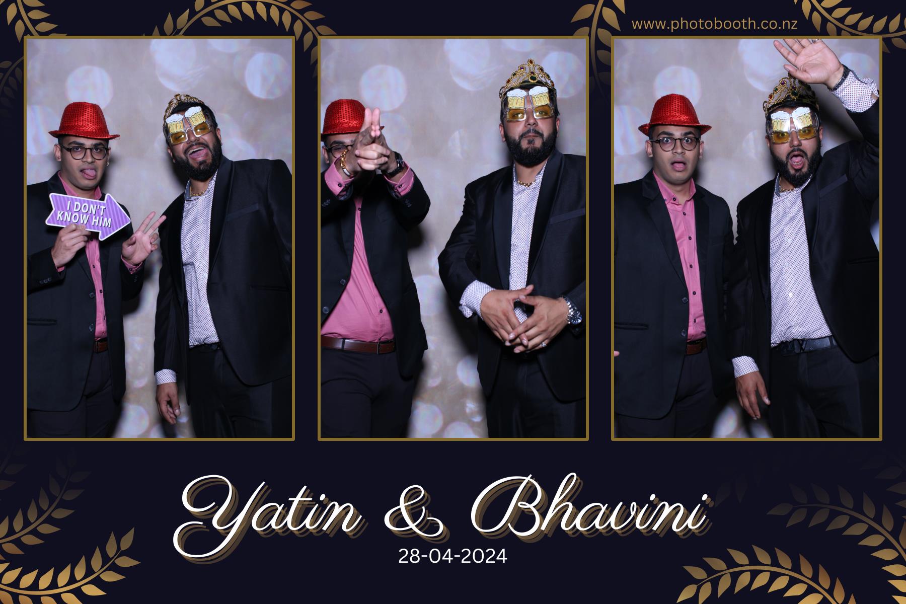 Yatin & Bhavini's Wedding | View more photos from the event at gallery.photobooth.co.nz/u/SelfieCentral/Yatin-Bhavinis-Wedding