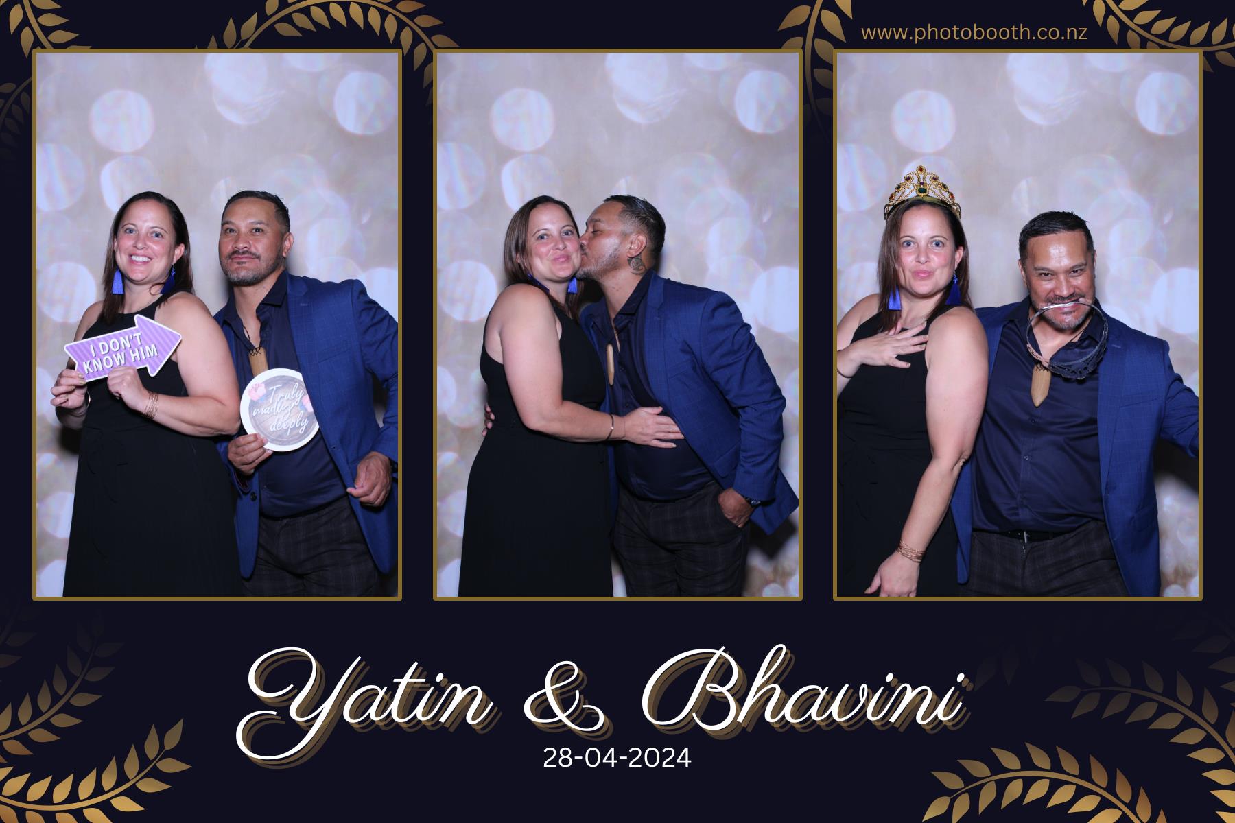 Yatin & Bhavini's Wedding | View more photos from the event at gallery.photobooth.co.nz/u/SelfieCentral/Yatin-Bhavinis-Wedding