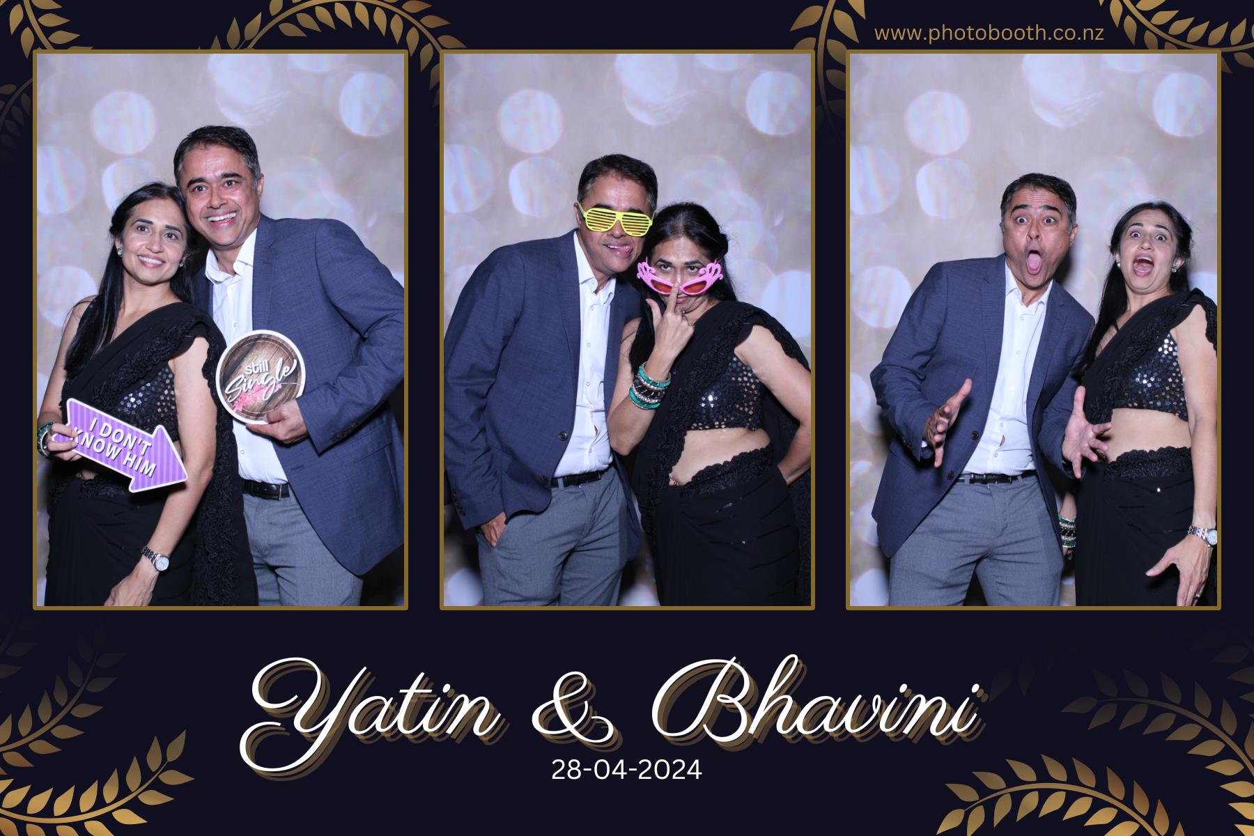 Yatin & Bhavini's Wedding | View more photos from the event at gallery.photobooth.co.nz/u/SelfieCentral/Yatin-Bhavinis-Wedding