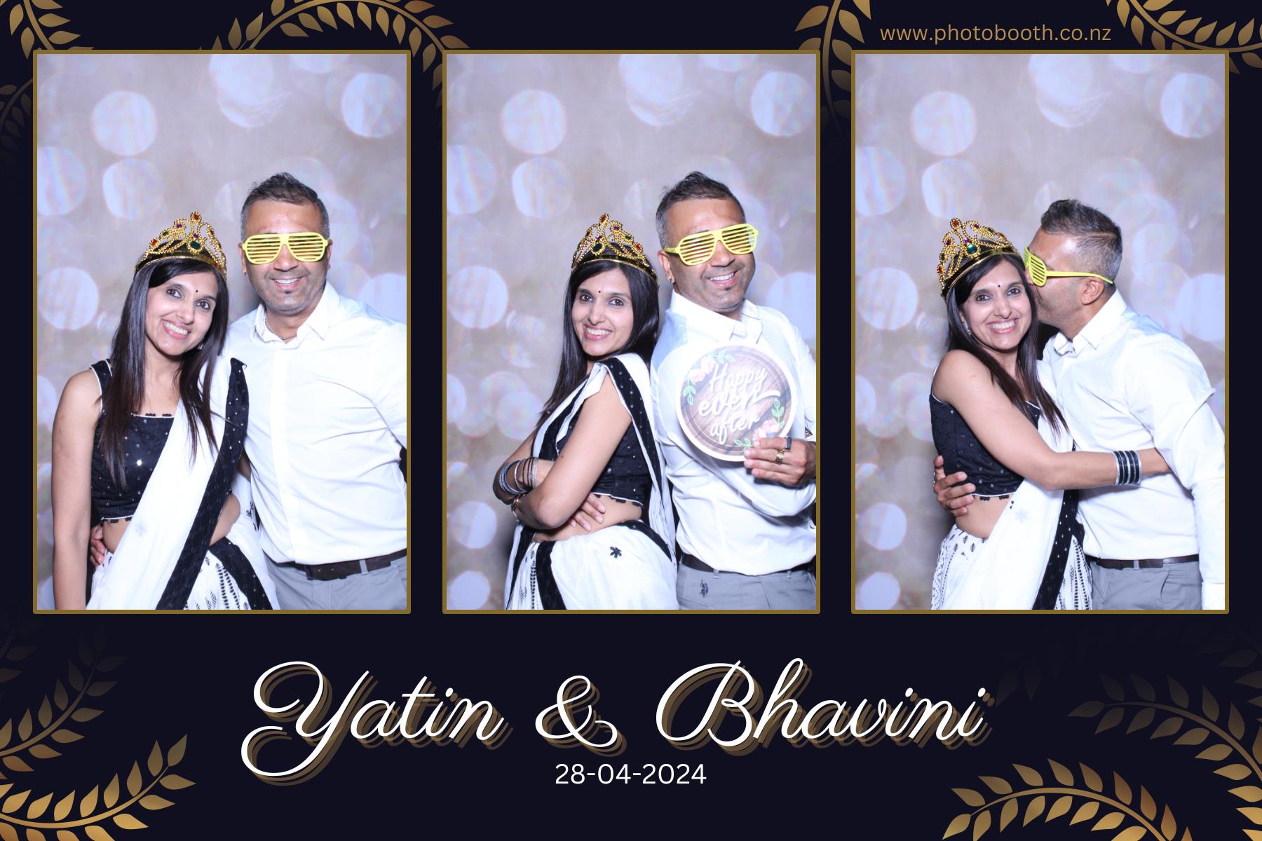 Yatin & Bhavini's Wedding | View more photos from the event at gallery.photobooth.co.nz/u/SelfieCentral/Yatin-Bhavinis-Wedding