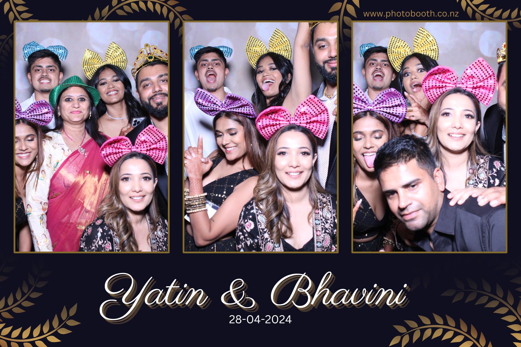 Yatin & Bhavini's Wedding | View more photos from the event at gallery.photobooth.co.nz/u/SelfieCentral/Yatin-Bhavinis-Wedding