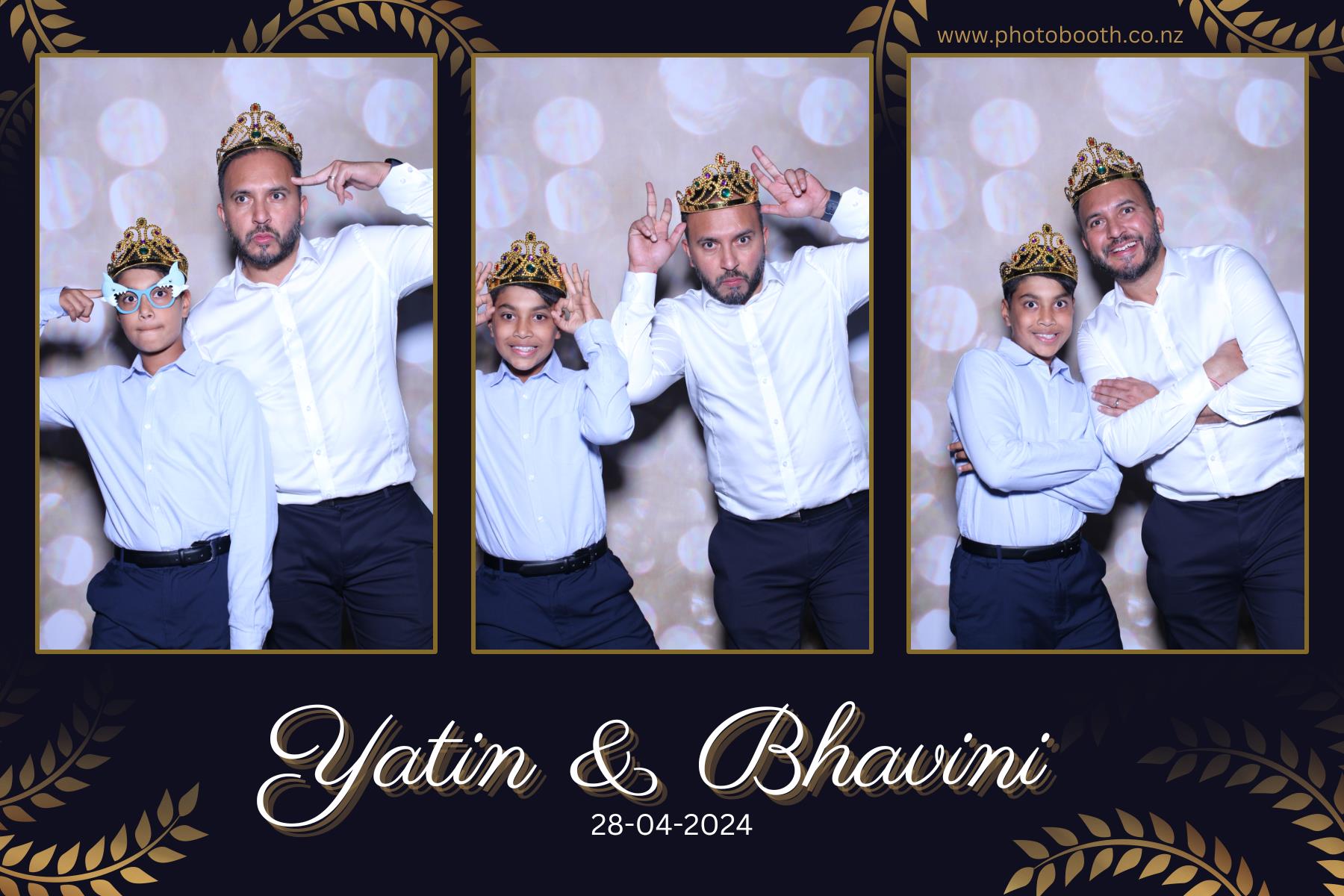 Yatin & Bhavini's Wedding | View more photos from the event at gallery.photobooth.co.nz/u/SelfieCentral/Yatin-Bhavinis-Wedding