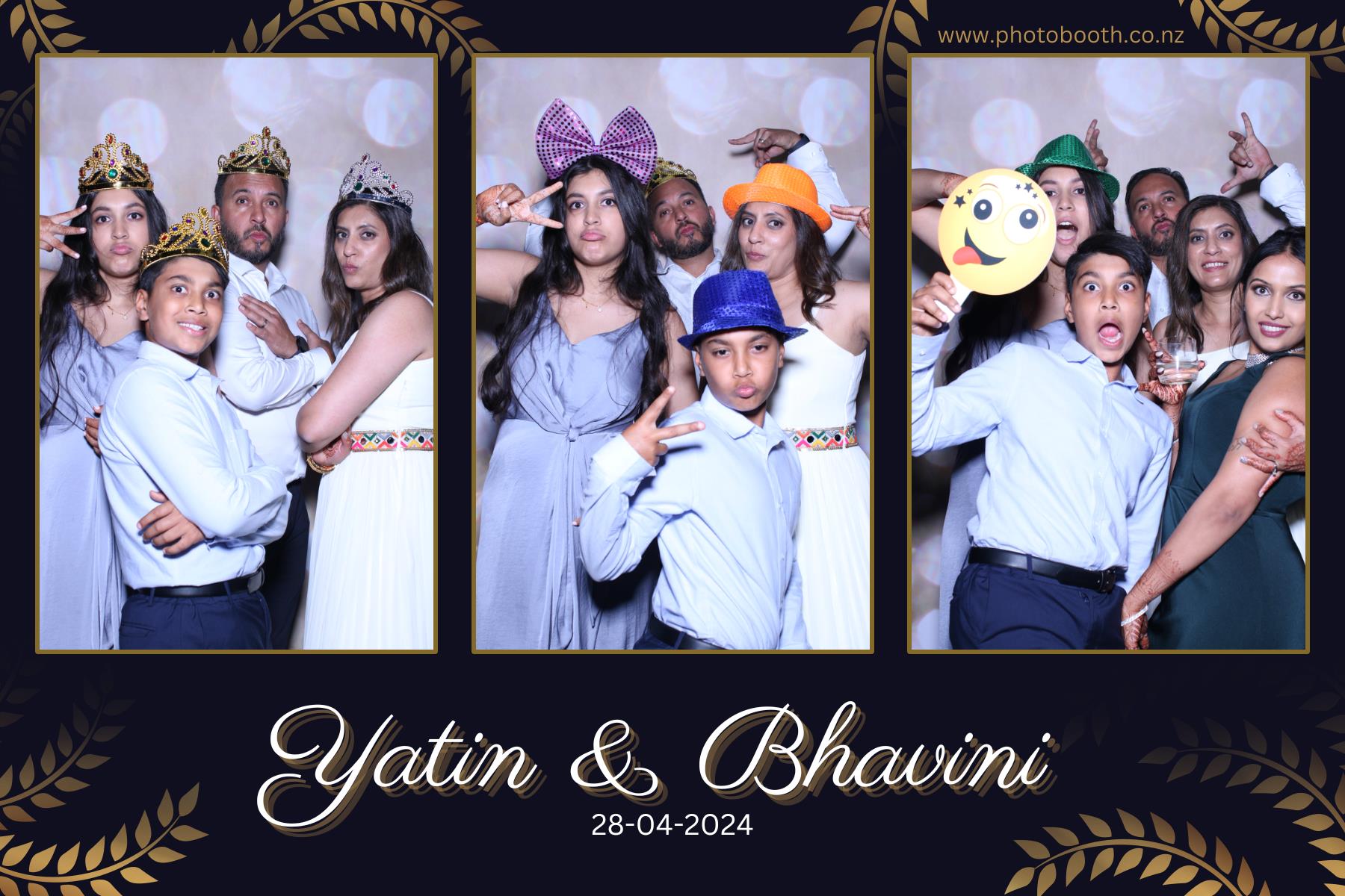 Yatin & Bhavini's Wedding | View more photos from the event at gallery.photobooth.co.nz/u/SelfieCentral/Yatin-Bhavinis-Wedding