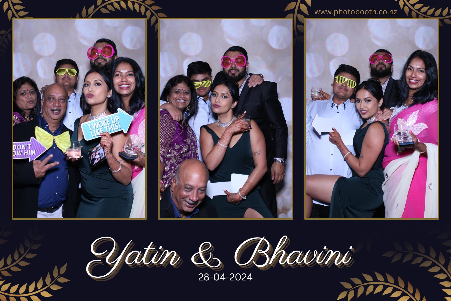 Yatin & Bhavini's Wedding | View more photos from the event at gallery.photobooth.co.nz/u/SelfieCentral/Yatin-Bhavinis-Wedding