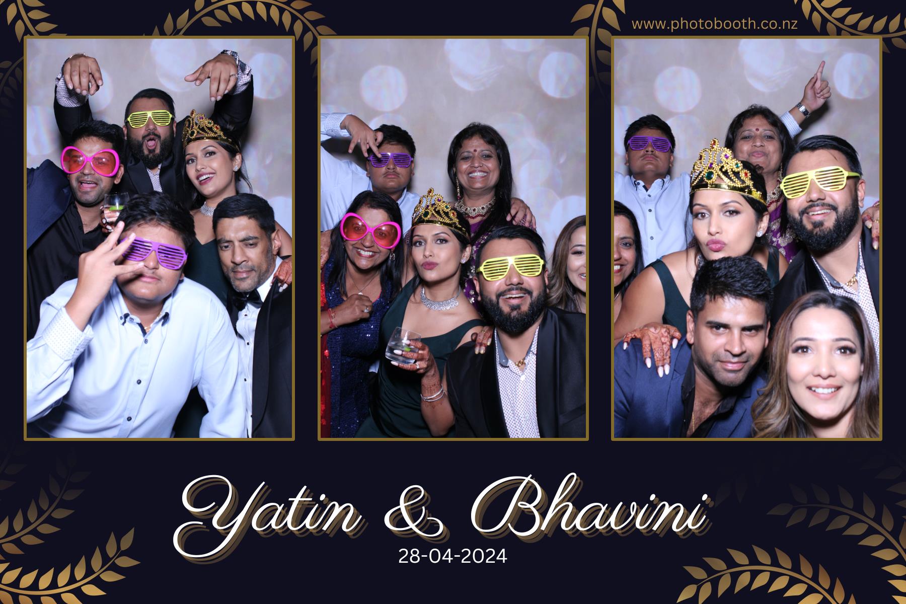 Yatin & Bhavini's Wedding | View more photos from the event at gallery.photobooth.co.nz/u/SelfieCentral/Yatin-Bhavinis-Wedding