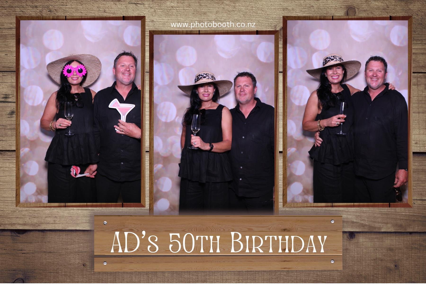 AD's 50th Birthday | View more photos from the event at gallery.photobooth.co.nz/u/SelfieCentral/ADs-50th-Birthday