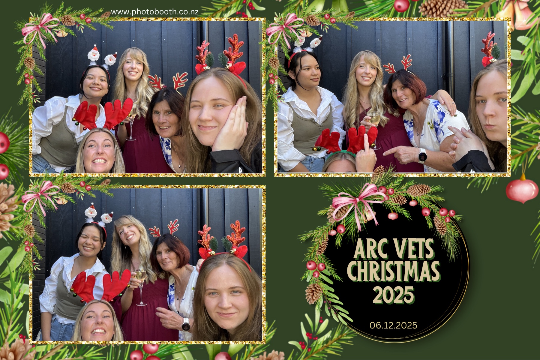 ARC Vets Xmas Party | View more photos from the event at gallery.photobooth.co.nz/u/SelfieCentral/ARC-Vets-Xmas-Party