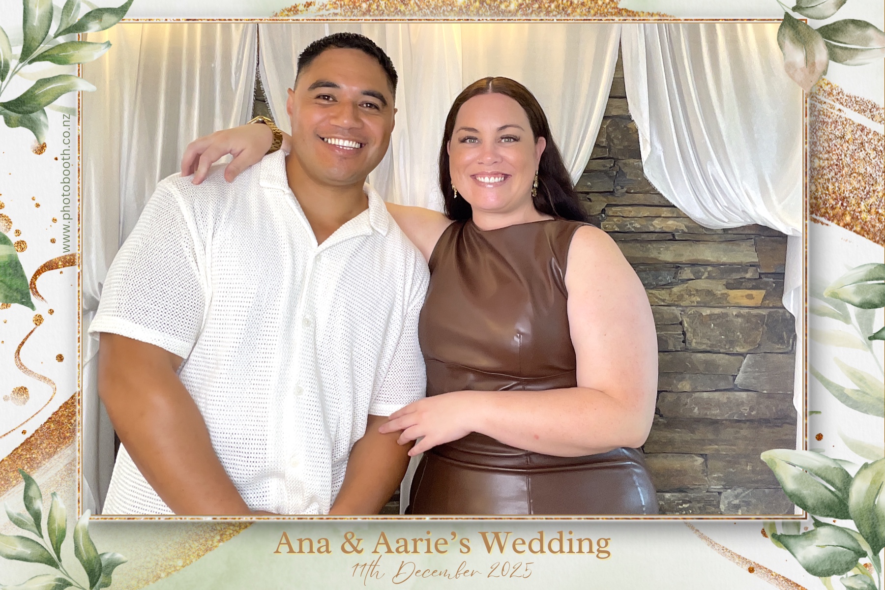 Ana & Arrie's Wedding | View more photos from the event at gallery.photobooth.co.nz/u/SelfieCentral/Ana-Arries-Wedding