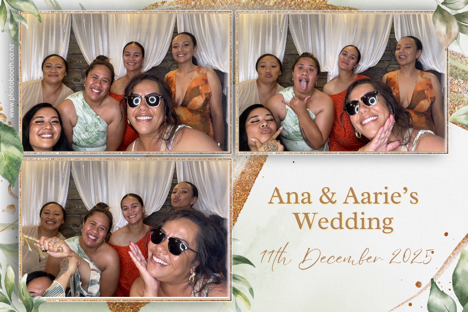Ana & Arrie's Wedding | View more photos from the event at gallery.photobooth.co.nz/u/SelfieCentral/Ana-Arries-Wedding