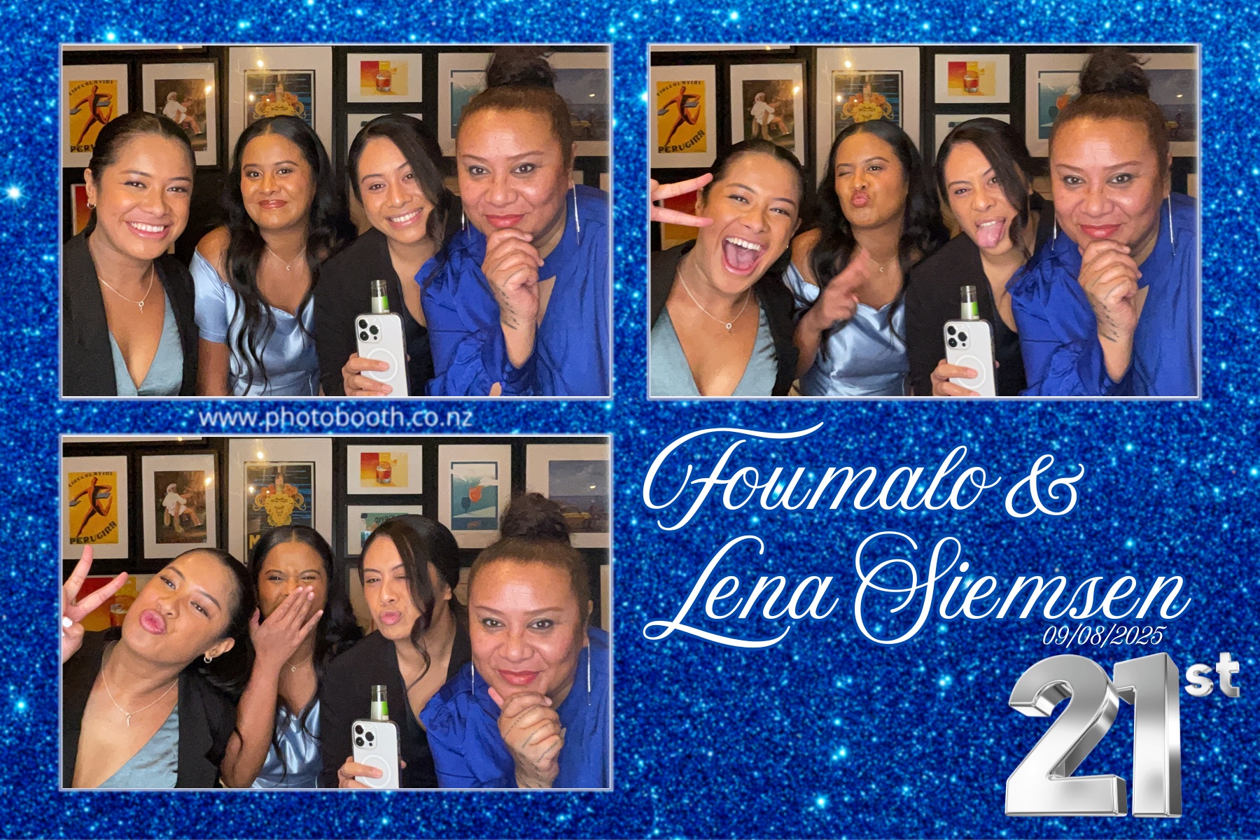 Foumalo & Lena Siemsen 21st Birthday | View more photos from the event at gallery.photobooth.co.nz/u/SelfieCentral/Foumalo-Lena-Siemsen-21st-Birthday