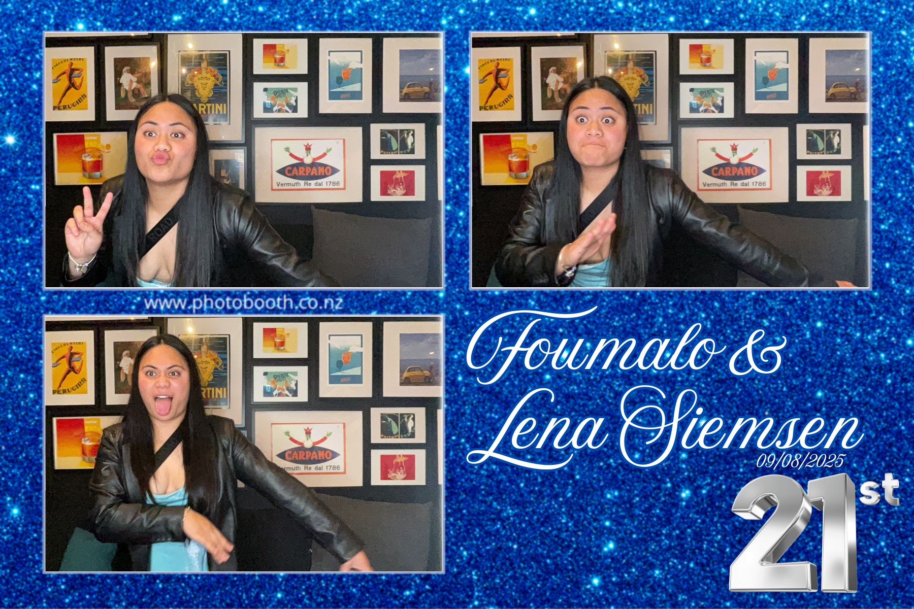 Foumalo & Lena Siemsen 21st Birthday | View more photos from the event at gallery.photobooth.co.nz/u/SelfieCentral/Foumalo-Lena-Siemsen-21st-Birthday