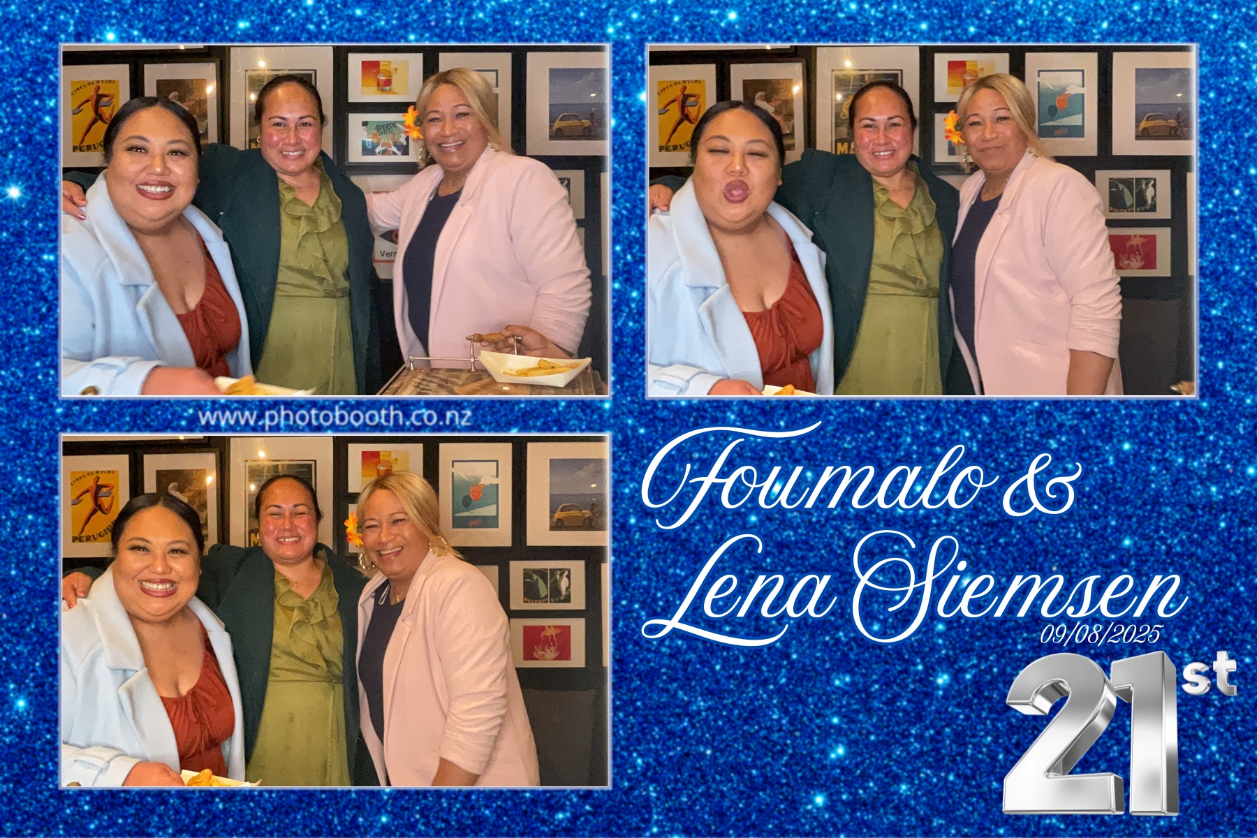 Foumalo & Lena Siemsen 21st Birthday | View more photos from the event at gallery.photobooth.co.nz/u/SelfieCentral/Foumalo-Lena-Siemsen-21st-Birthday
