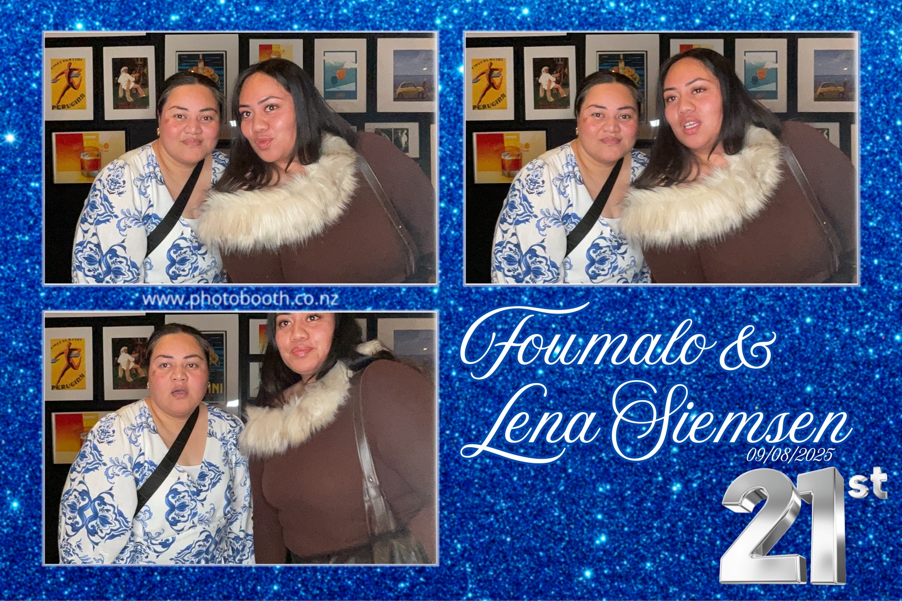 Foumalo & Lena Siemsen 21st Birthday | View more photos from the event at gallery.photobooth.co.nz/u/SelfieCentral/Foumalo-Lena-Siemsen-21st-Birthday