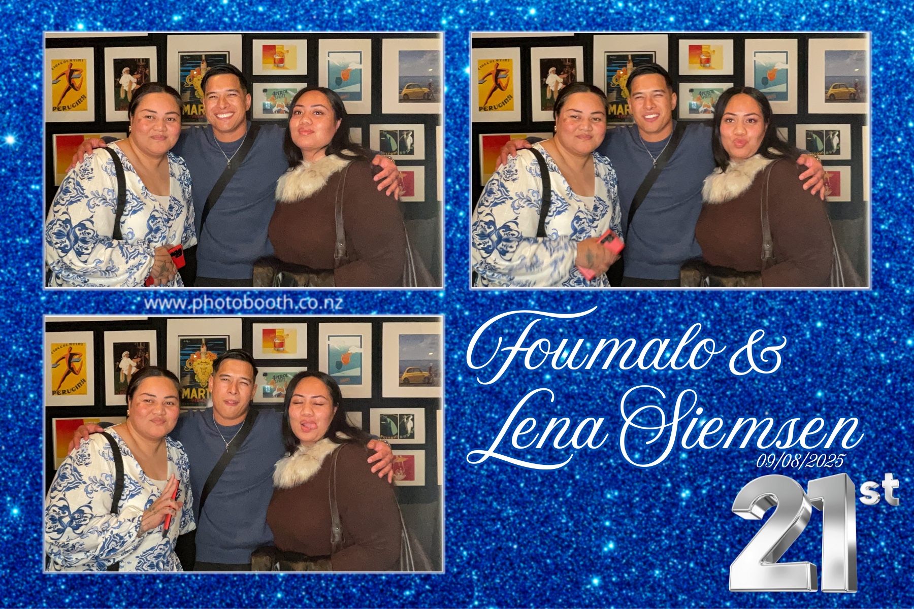 Foumalo & Lena Siemsen 21st Birthday | View more photos from the event at gallery.photobooth.co.nz/u/SelfieCentral/Foumalo-Lena-Siemsen-21st-Birthday