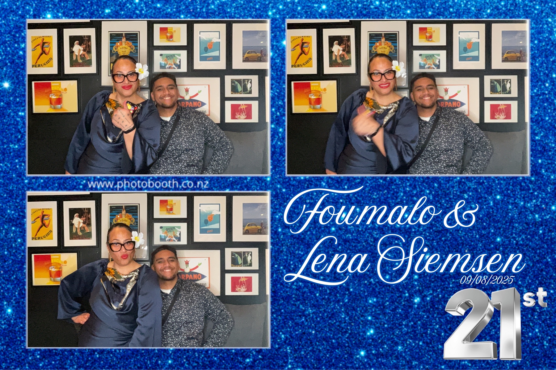 Foumalo & Lena Siemsen 21st Birthday | View more photos from the event at gallery.photobooth.co.nz/u/SelfieCentral/Foumalo-Lena-Siemsen-21st-Birthday