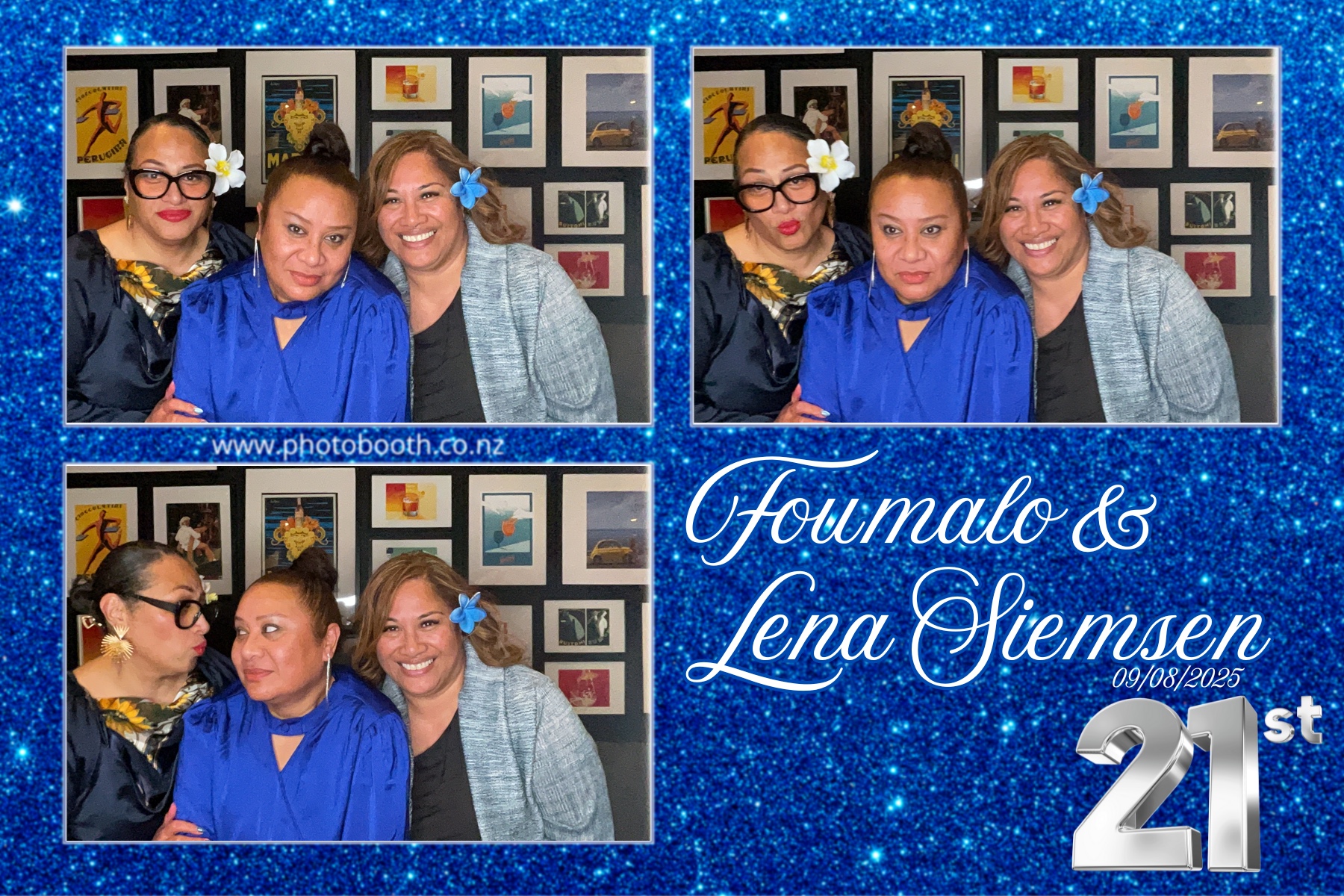 Foumalo & Lena Siemsen 21st Birthday | View more photos from the event at gallery.photobooth.co.nz/u/SelfieCentral/Foumalo-Lena-Siemsen-21st-Birthday