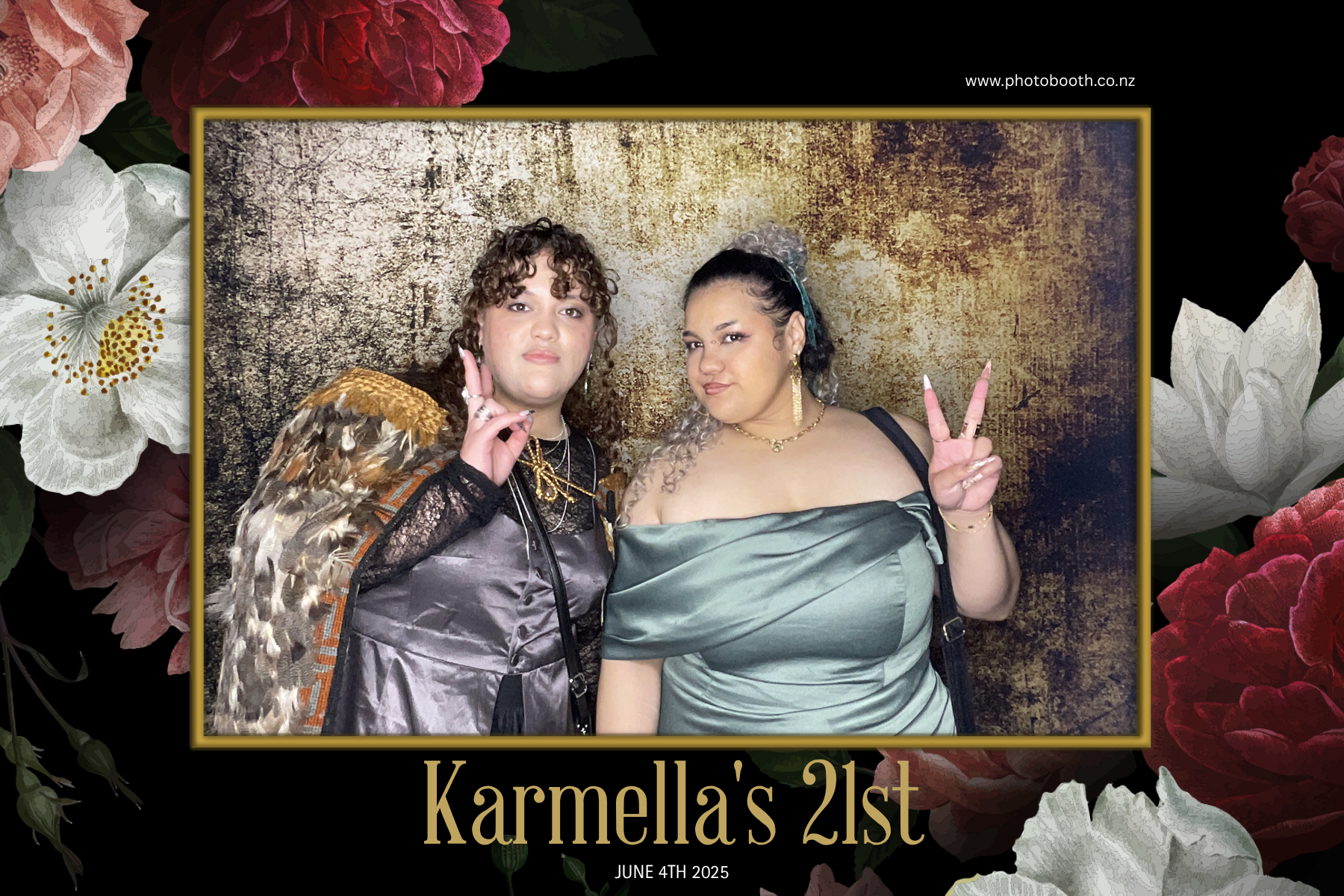 Karmella's 21st | View more photos from the event at gallery.photobooth.co.nz/u/SelfieCentral/Karmellas-21st